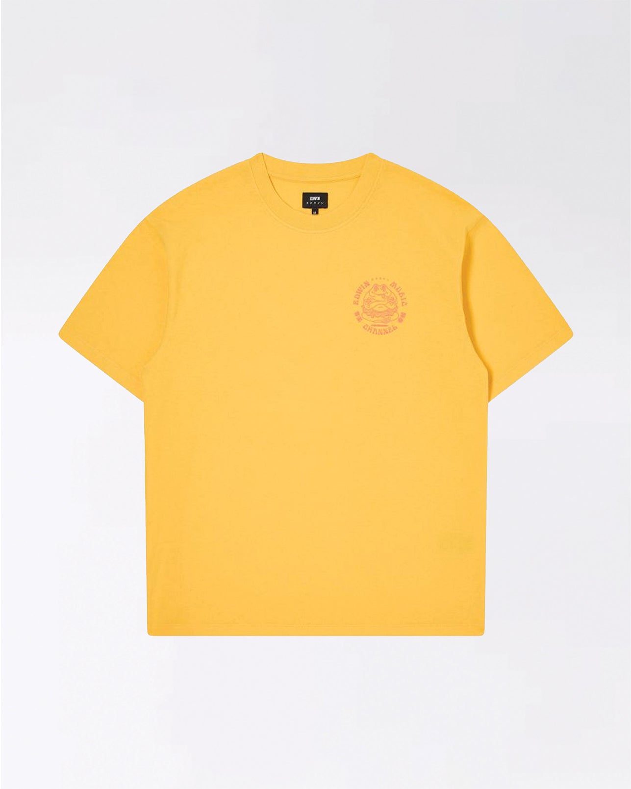 EDWIN MUSIC CHANNEL T-SHIRT LEMON CHROME