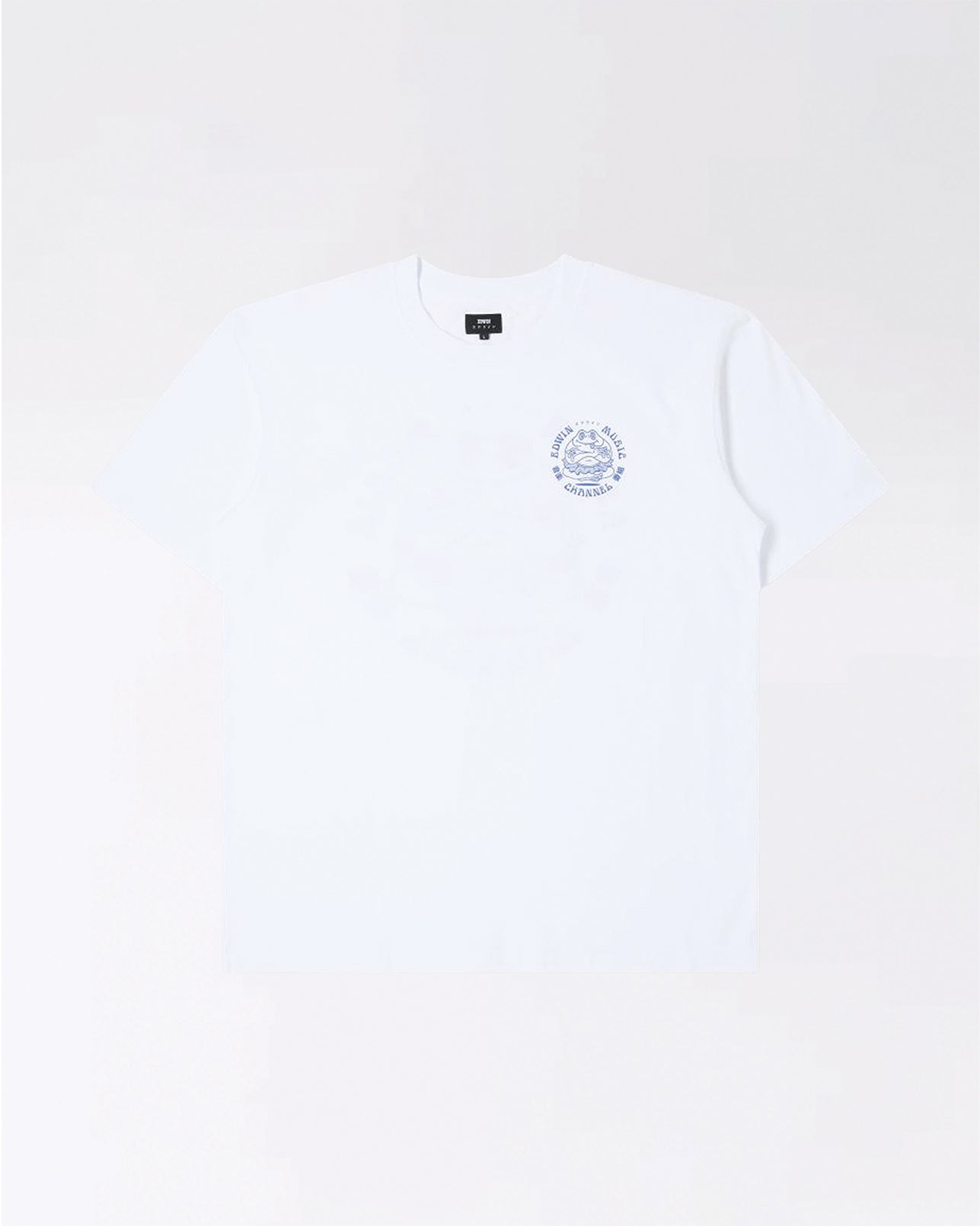 EDWIN MUSIC CHANNEL T-SHIRT WHITE