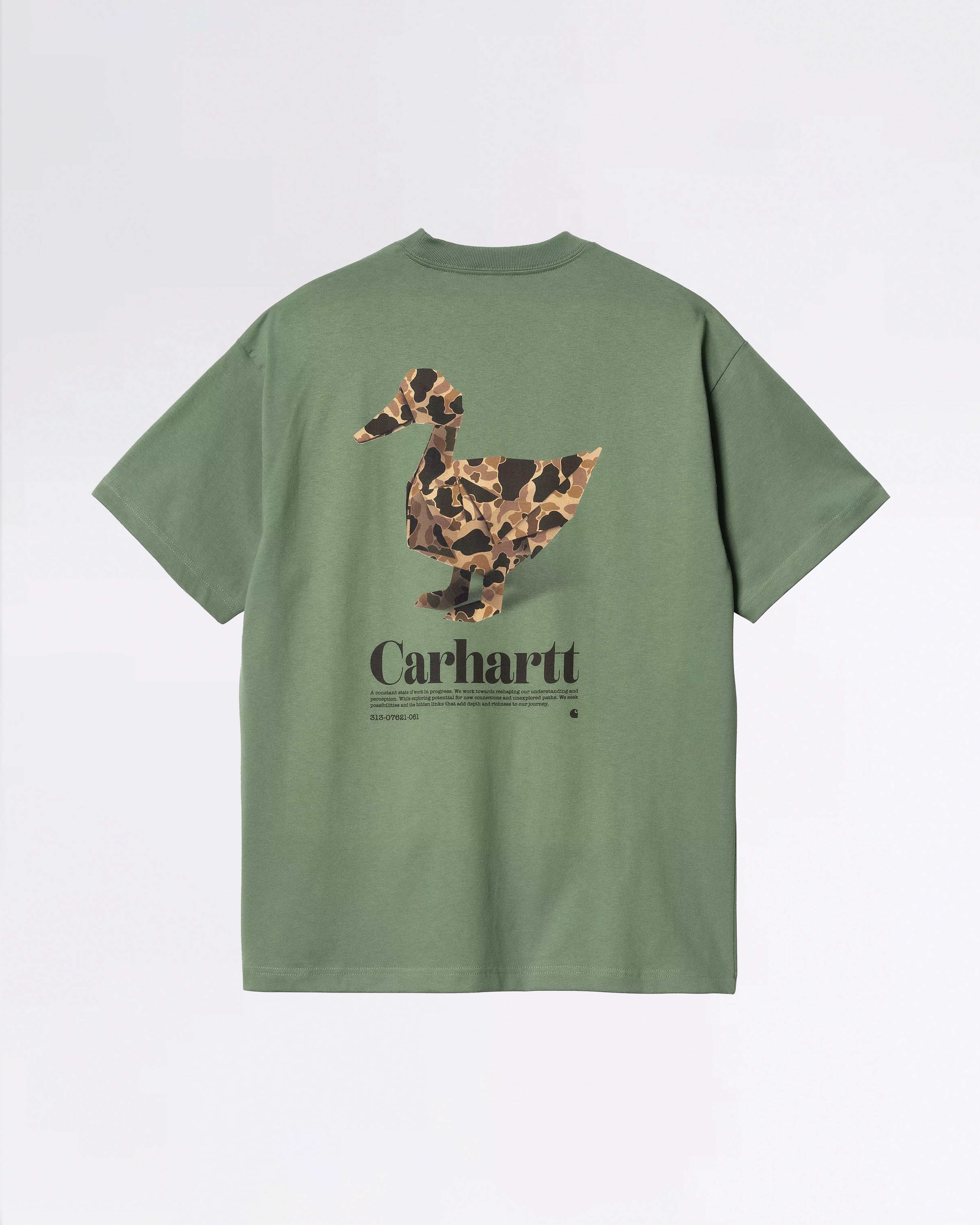 S/S FOLD DUCK T-SHIRT DUCK GREEN