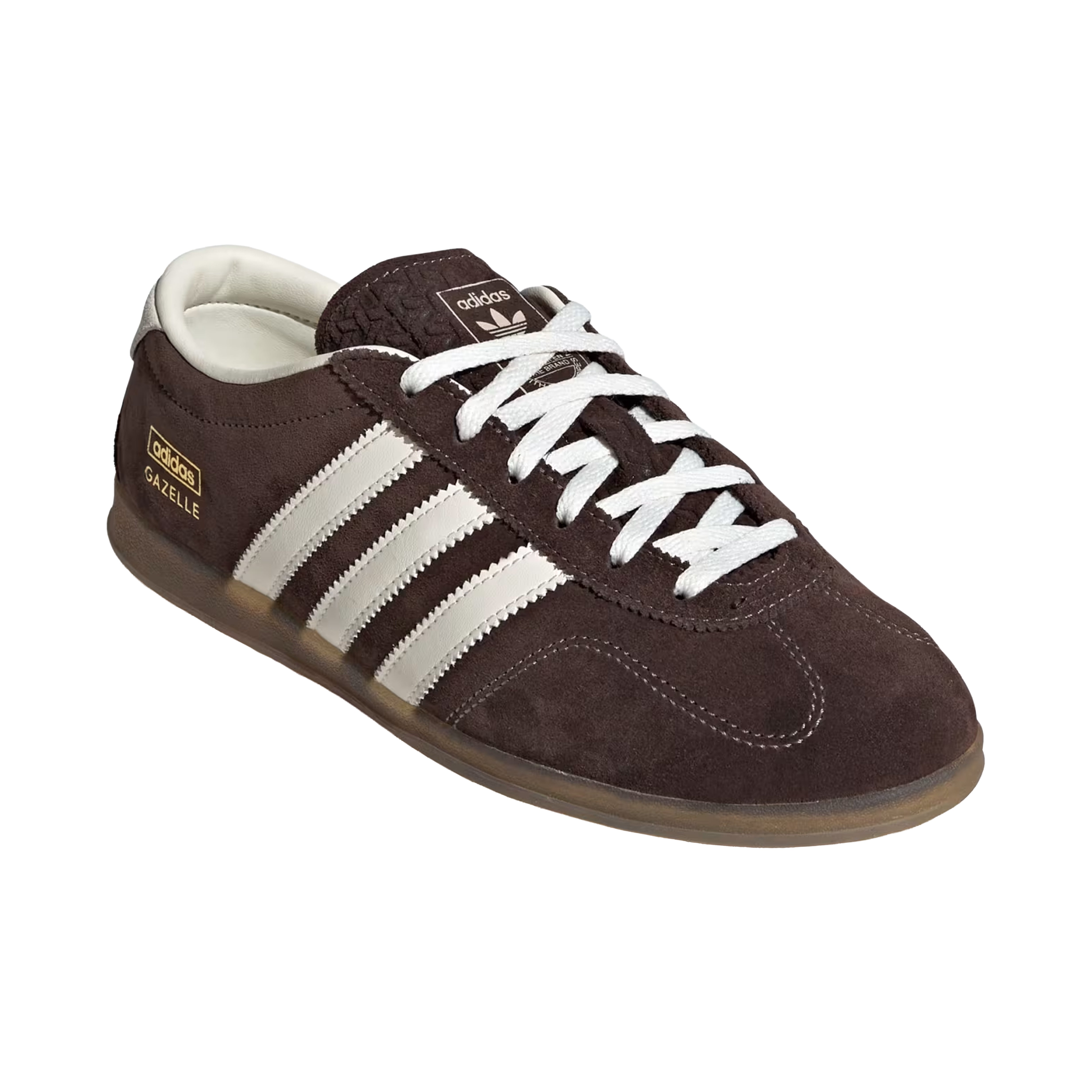 Baskets Adidas Gazelle Lo Pro W Aurora Coffee Off White Gum – Boutique Laced Run La Réunion