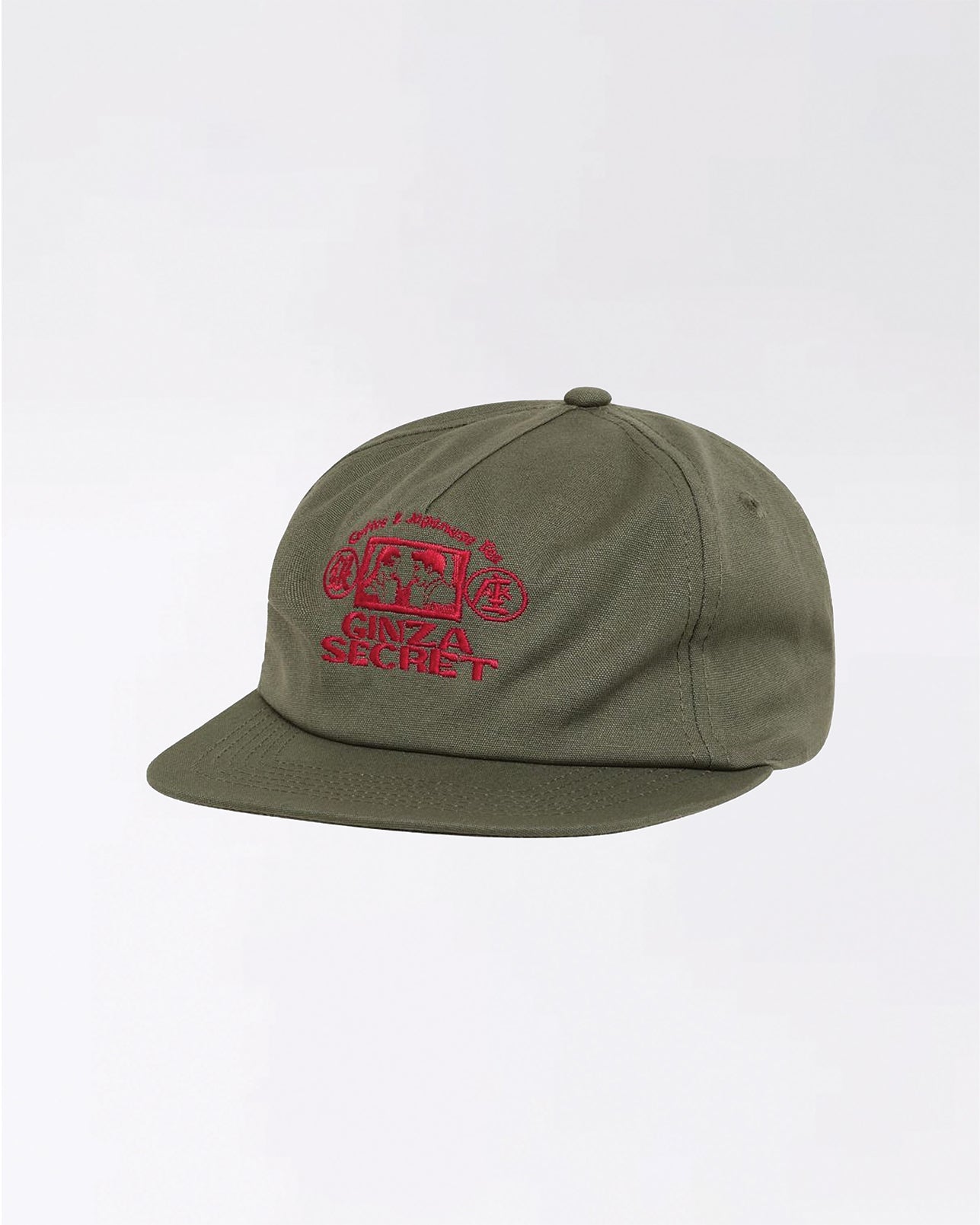 GINZA SECRET CAP GREEN OLIVE