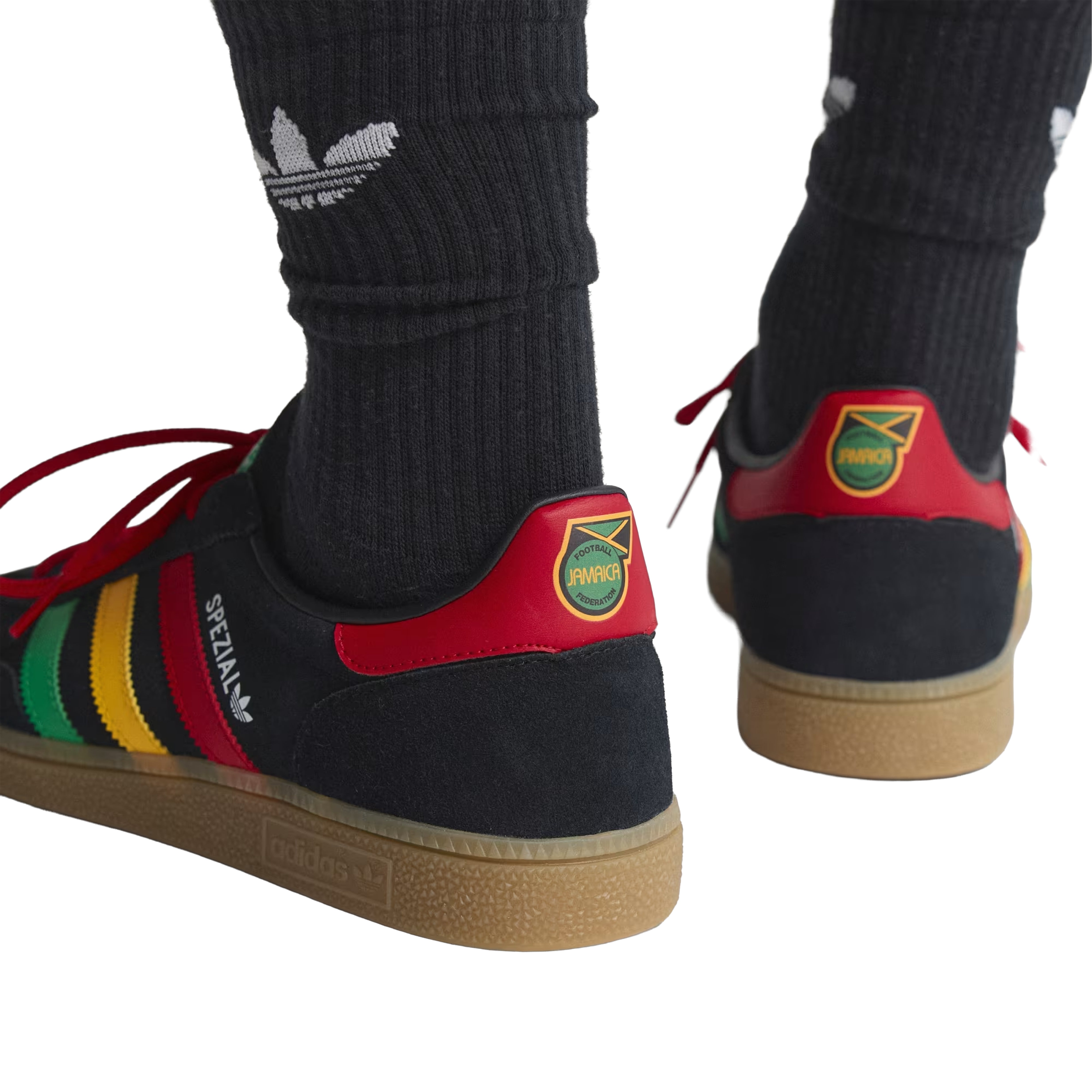 HANDBALL SPEZIAL JAMAÏQUE BLACK-PURE RUBY-BOLD GOLD