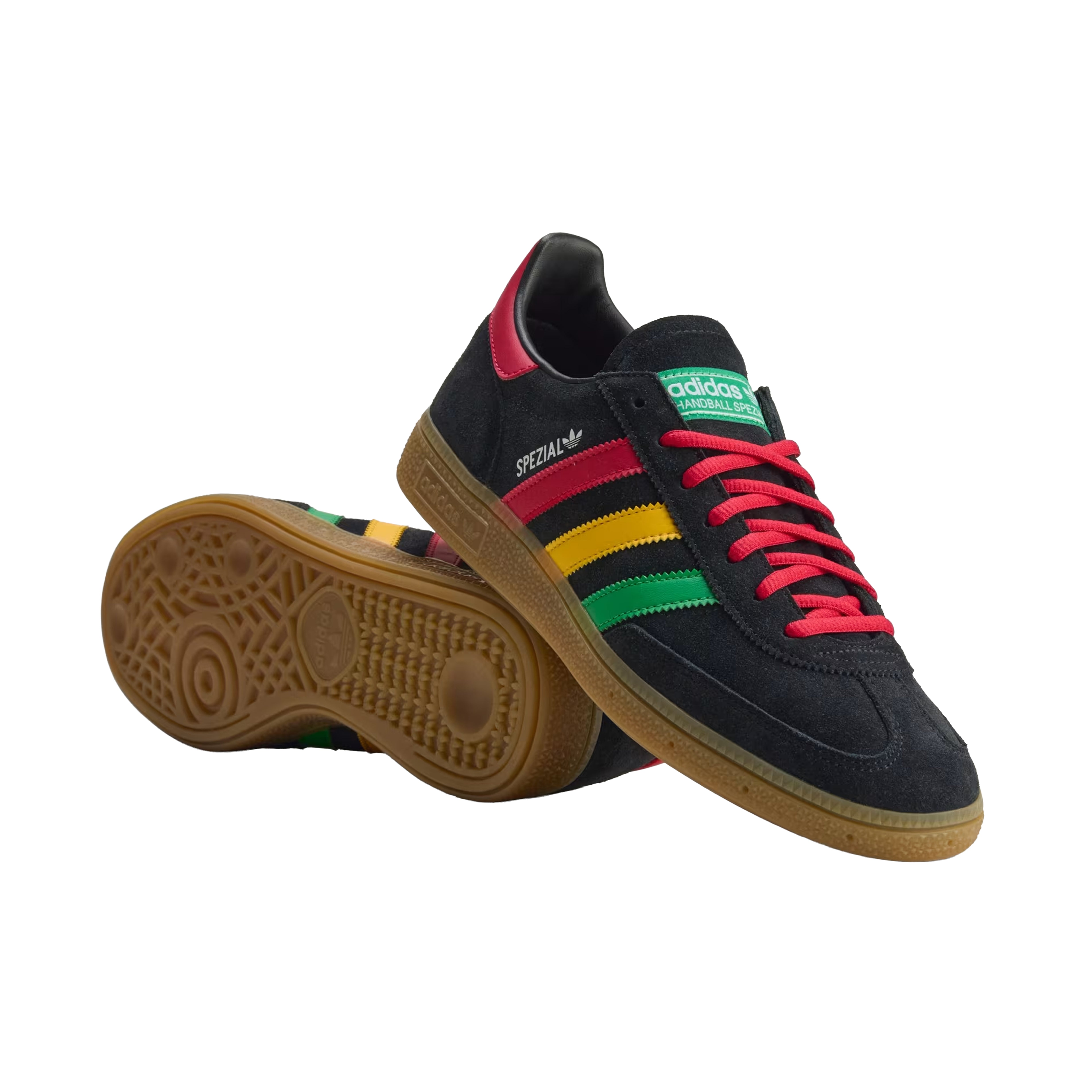 HANDBALL SPEZIAL JAMAÏQUE BLACK-PURE RUBY-BOLD GOLD
