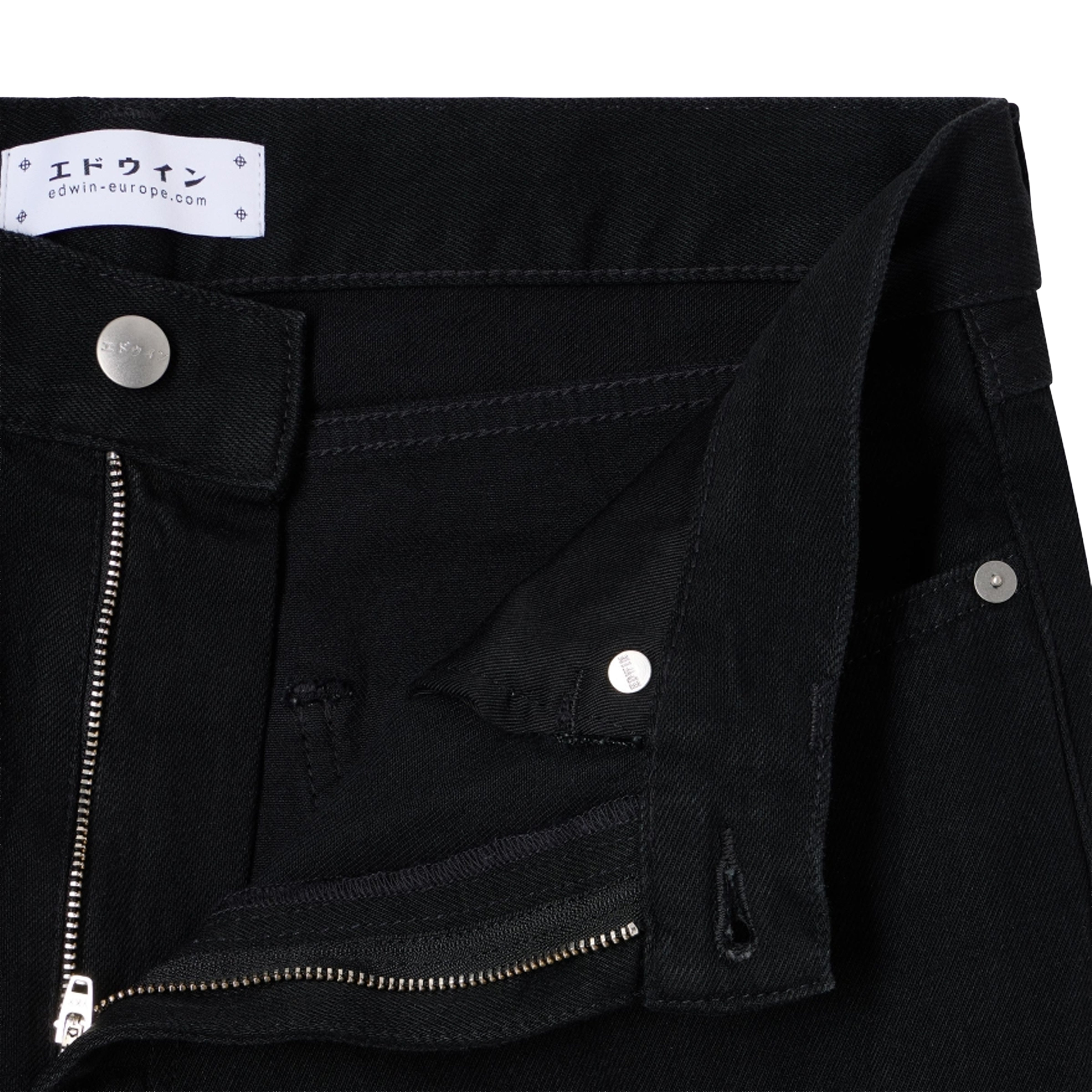 JEAN COSMOS BLACK RINSED L30
