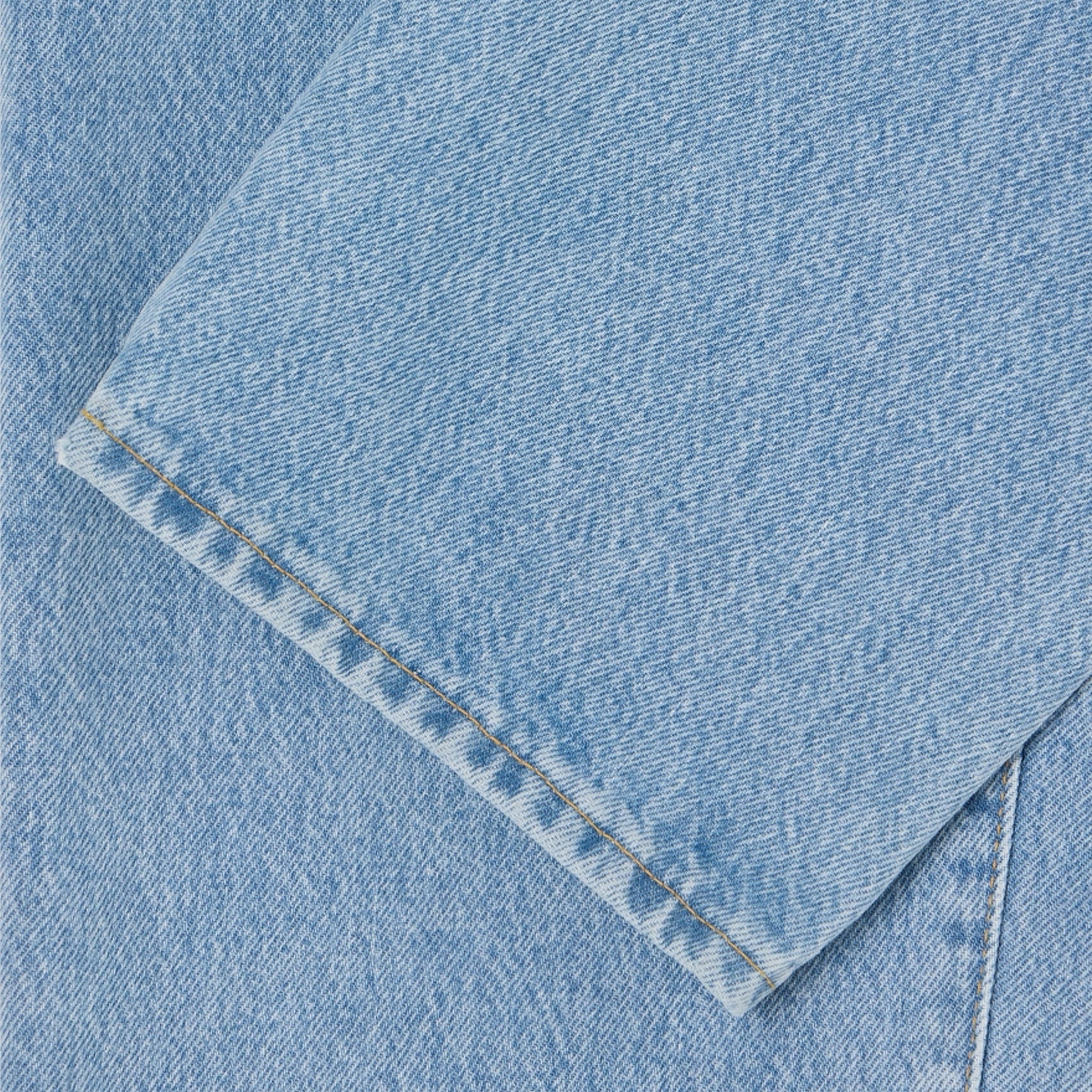 JEAN COSMOS BLUE HEAVY BLEACH WASH L30