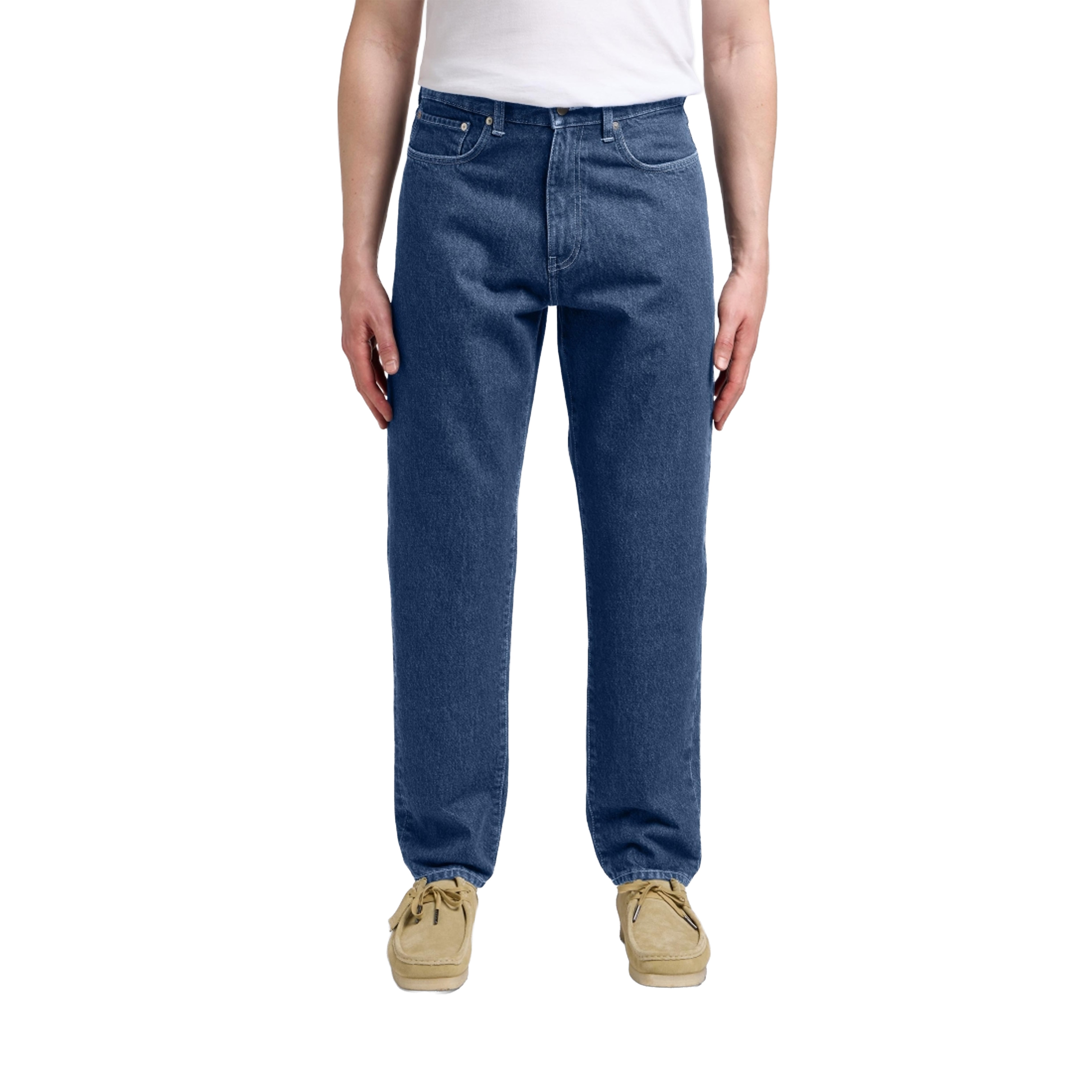 JEAN COSMOS BLUE MID MARBLE WASH L30