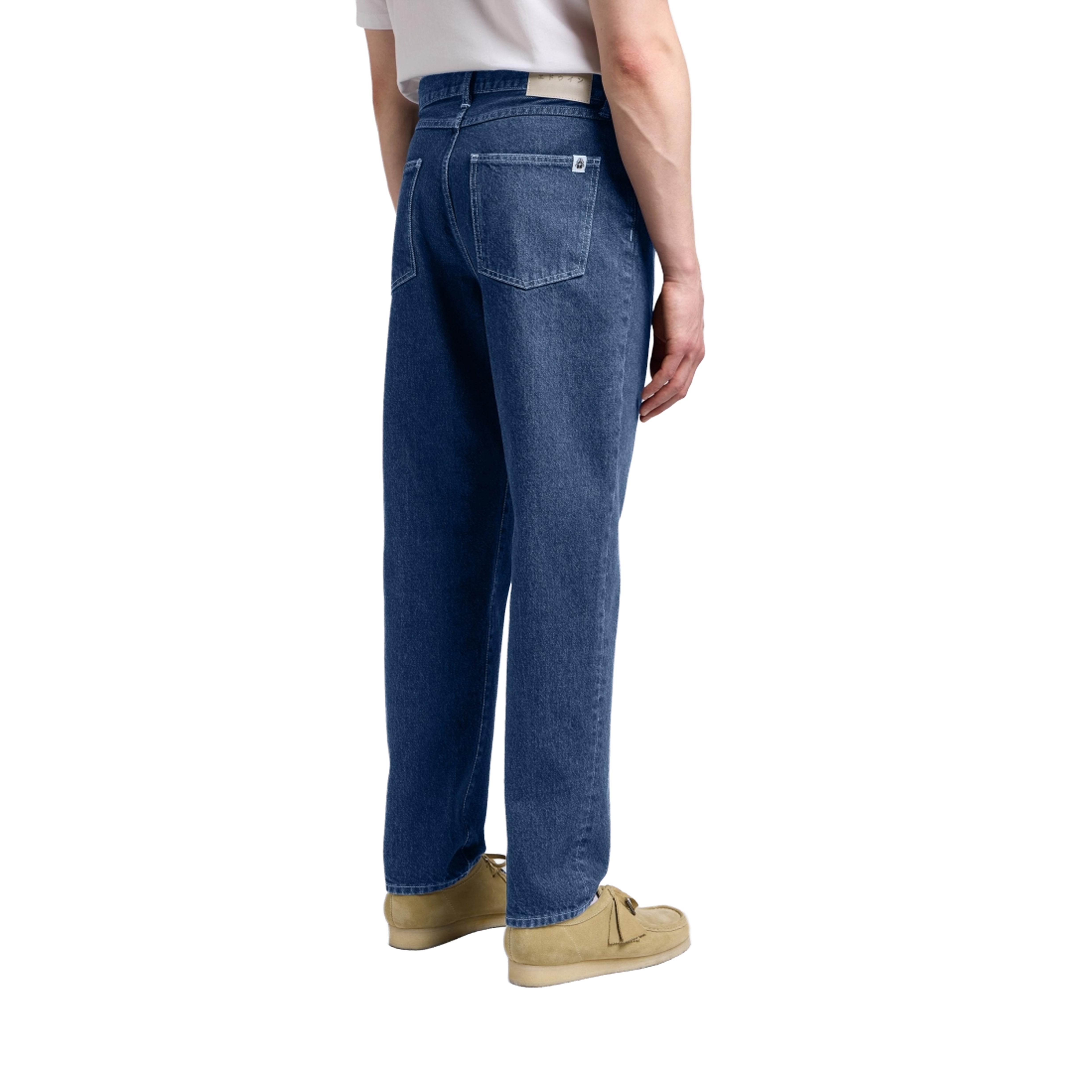 JEAN COSMOS BLUE MID MARBLE WASH L30