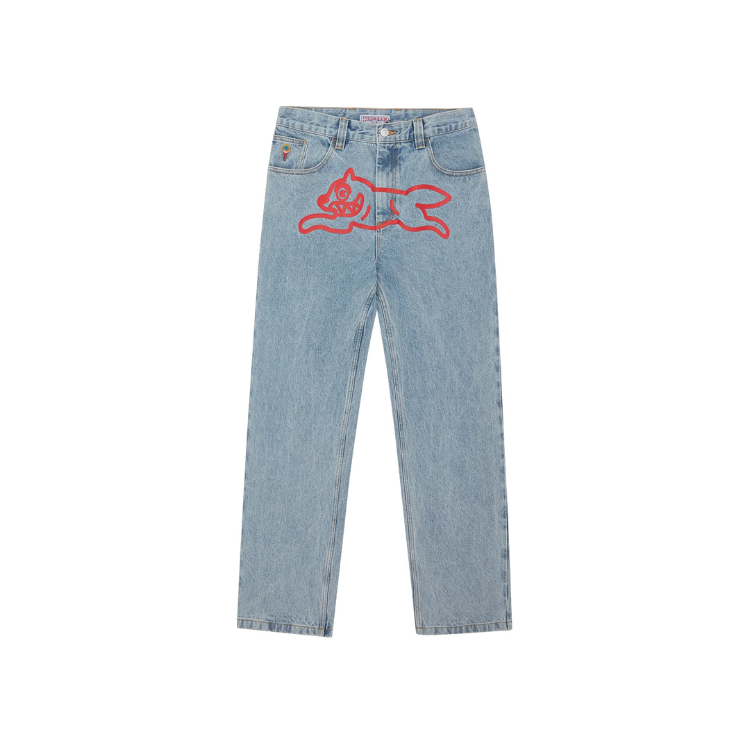 Jean Running Dog Double Scoop Heavy Wash Blue Orange Billionaire Boys Club Ice Cream – Boutique Laced Run La Réunion

