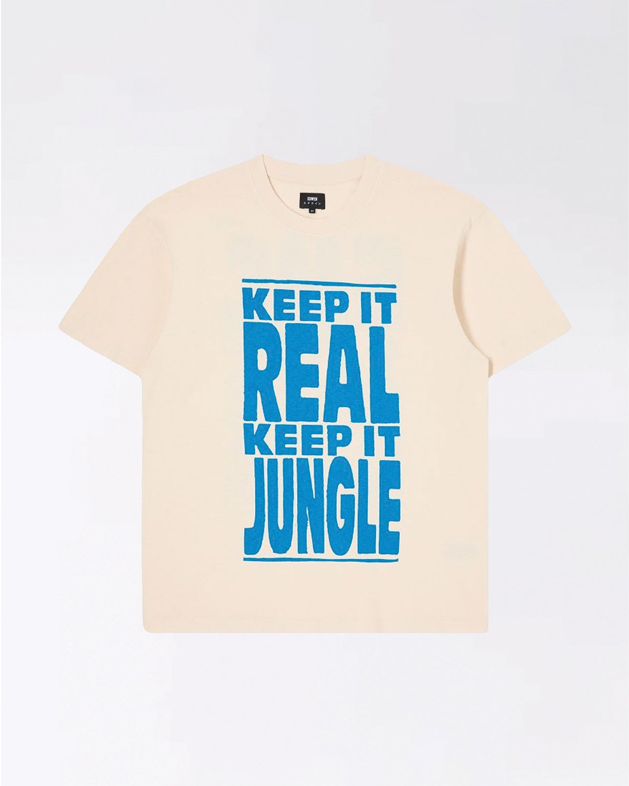 KEEP IT REAL T-SHIRT WHITECAP GRAY