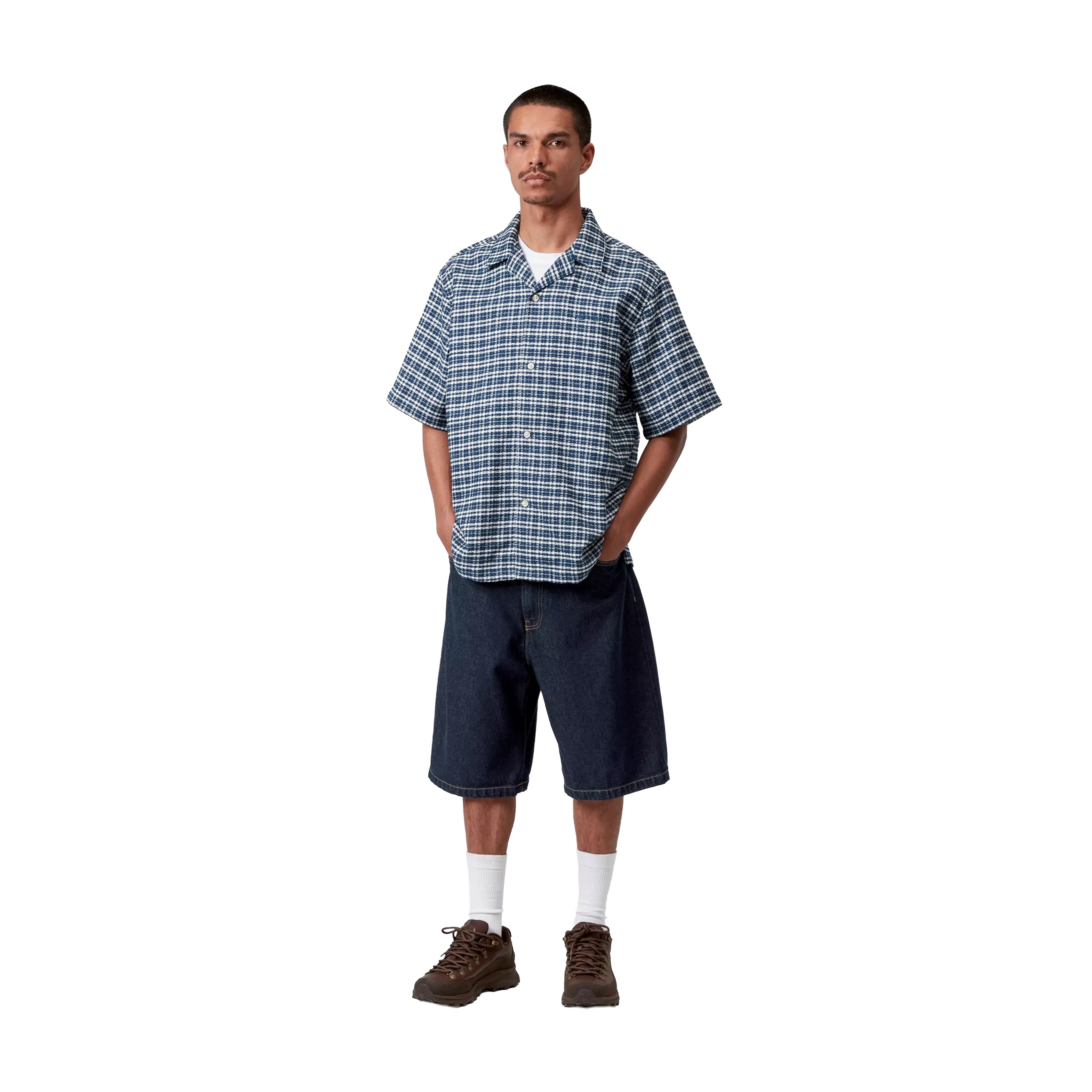 Short Landon Blue Rinsed Carhartt WIP – Boutique Laced Run La Réunion