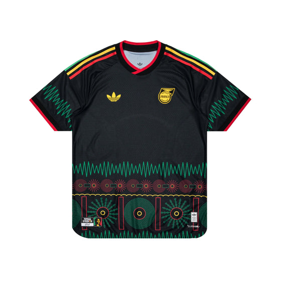 MAILLOT EXTÉRIEUR JAMAÏQUE 26 X BOB MARLEY NOIR