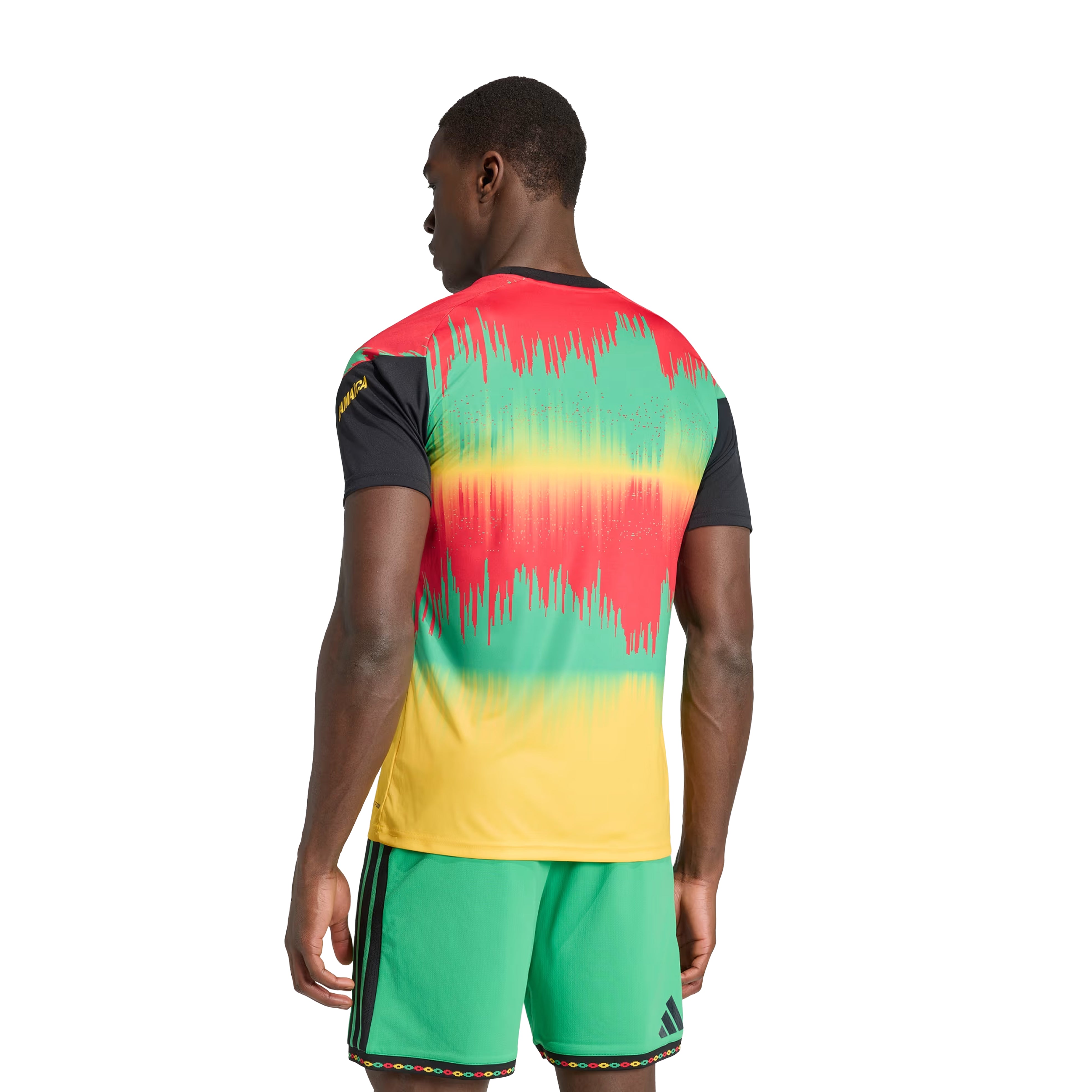 Maillot pré-match domicile Jamaïque 26 x Bob Marley Adidas Originals – Boutique Laced Run La Réunion