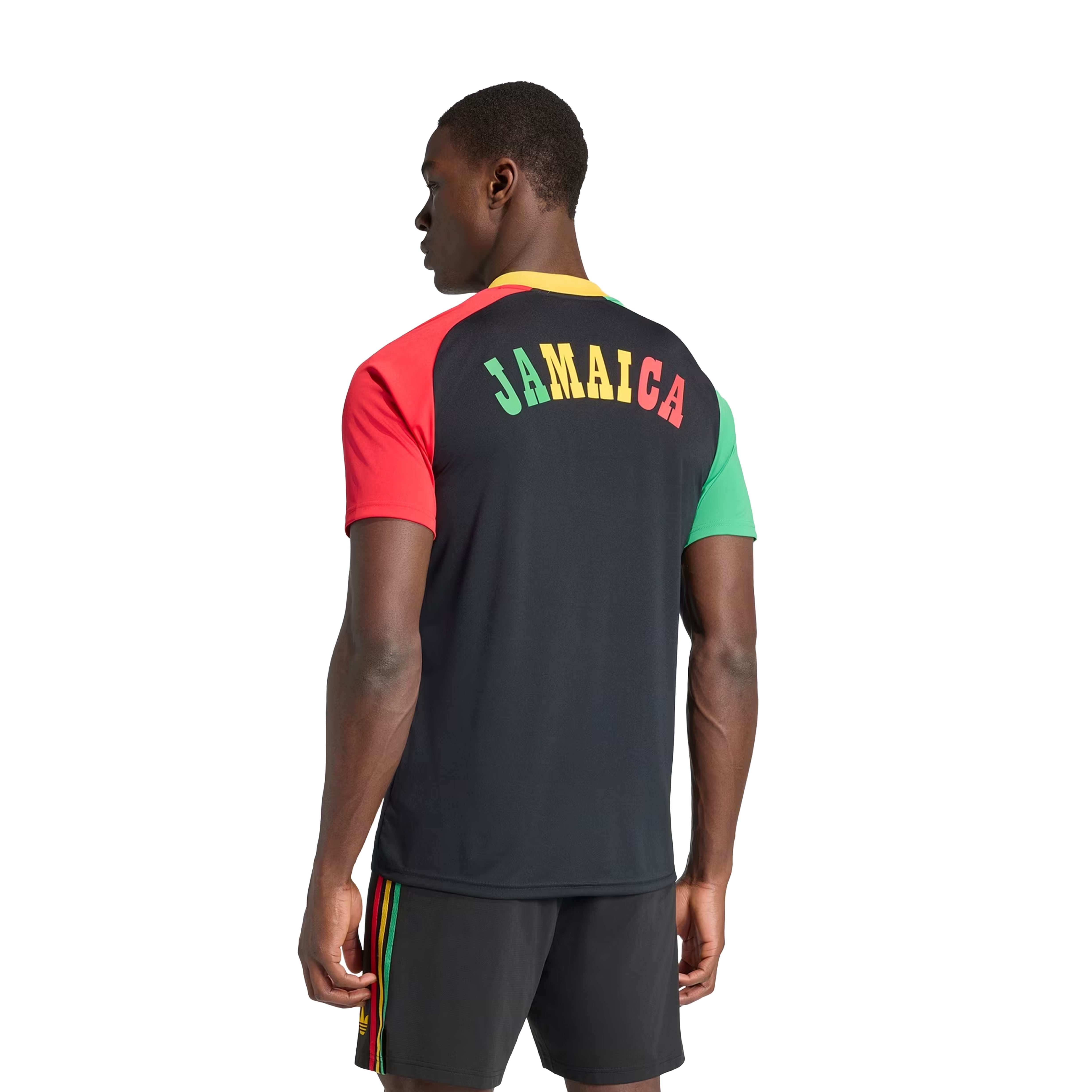Maillot pré-match extérieur Jamaïque 26 x Bob Marley Noir Adidas Originals – Boutique Laced Run La Réunion