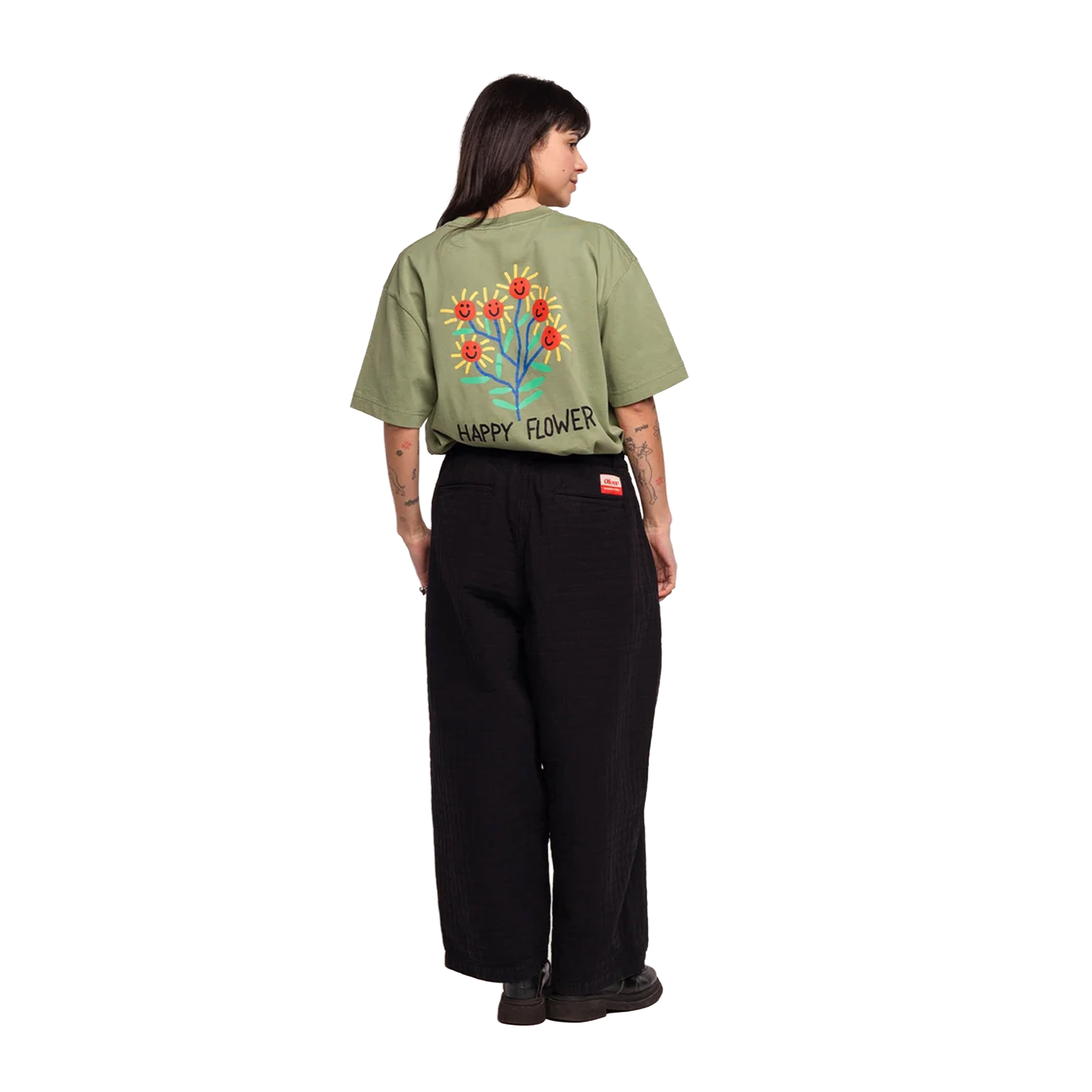 PANTALON CARGEOT NOIR CARREAUX