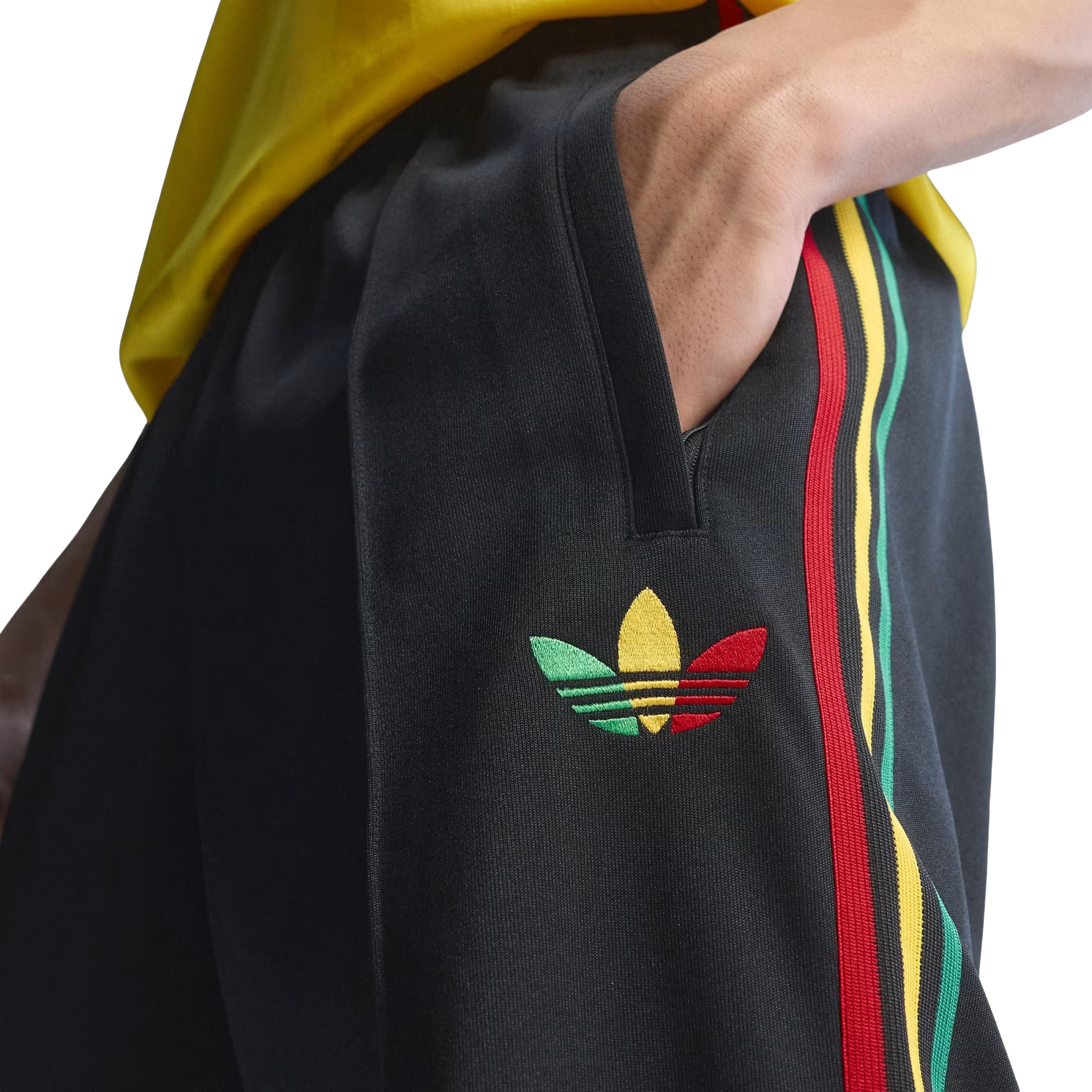 Pantalon de survêtement Original Jamaïque x Bob Marley Noir Adidas Originals – Boutique Laced Run La Réunion
