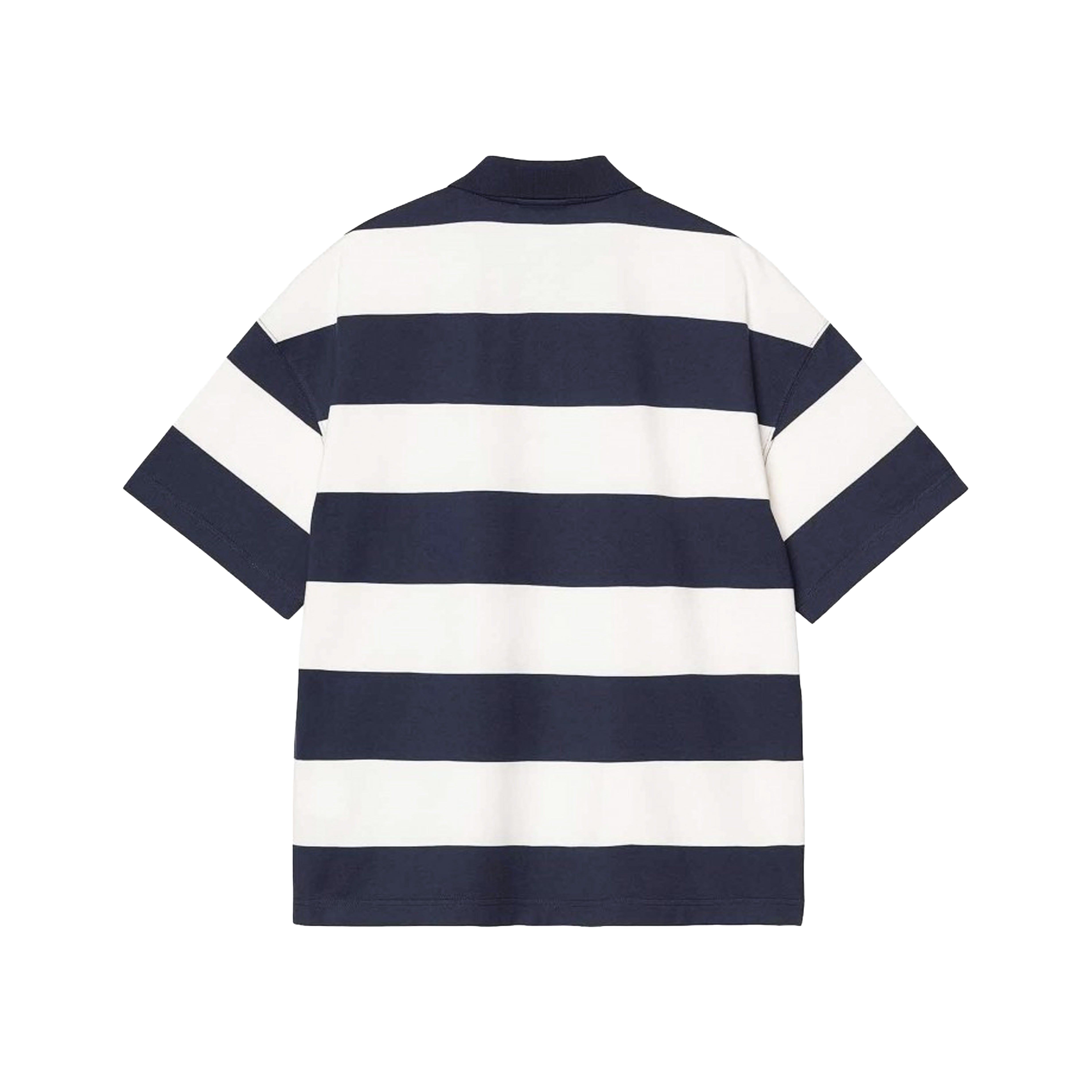 POLO S/S DELRAY STRIPE/BLUE