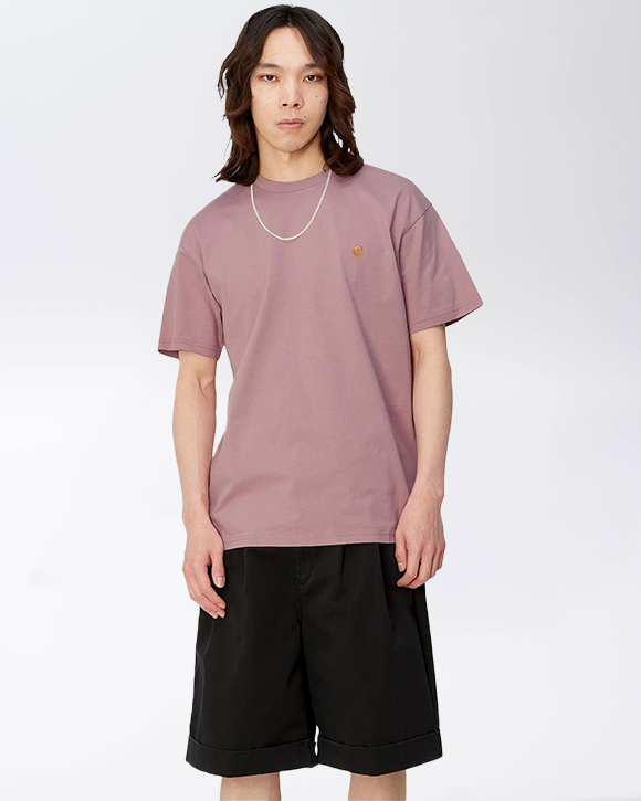 S/S CHASE T-SHIRT GLASSY PINK