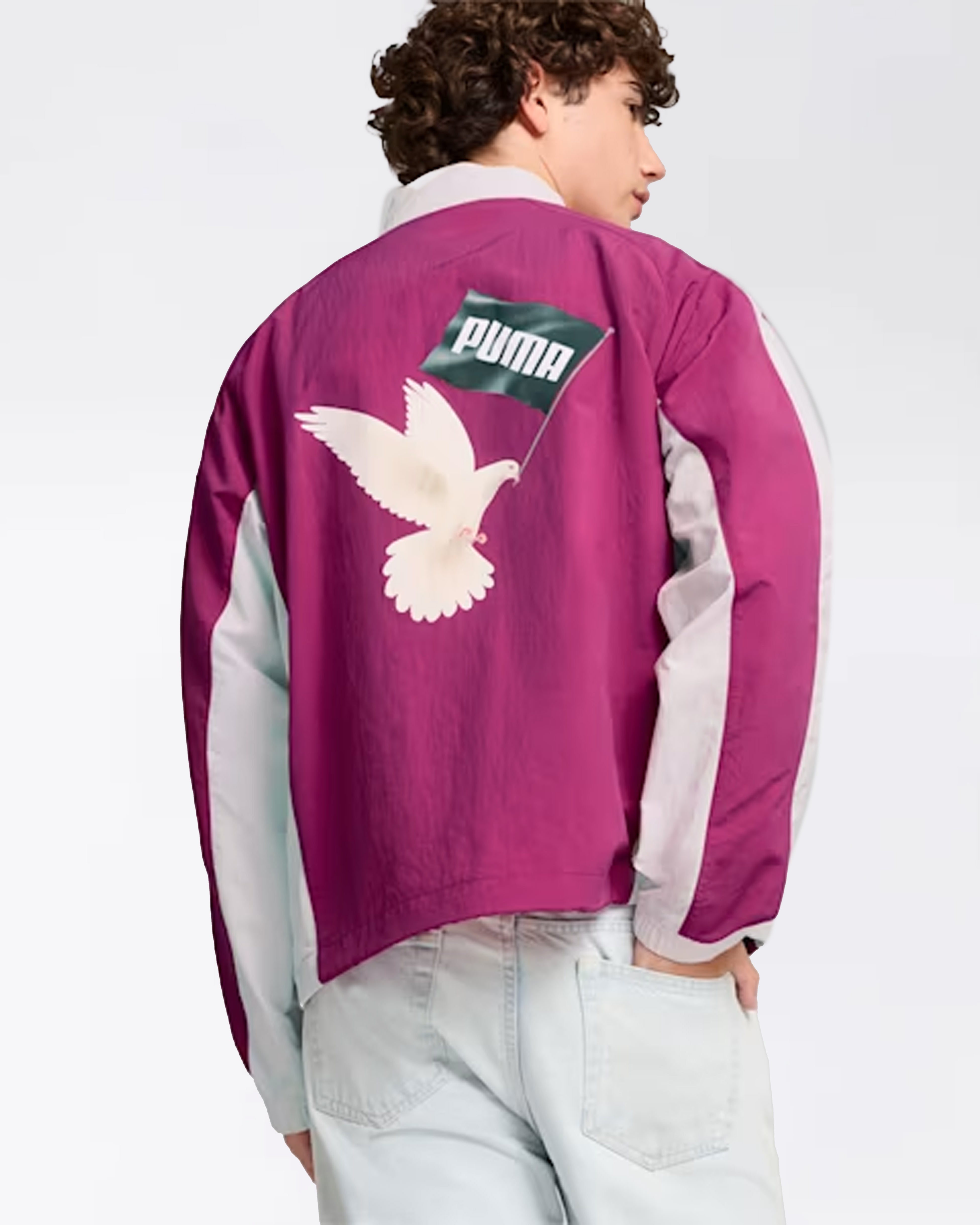 VESTE PUMA x MÁS TIEMPO MAGENTA