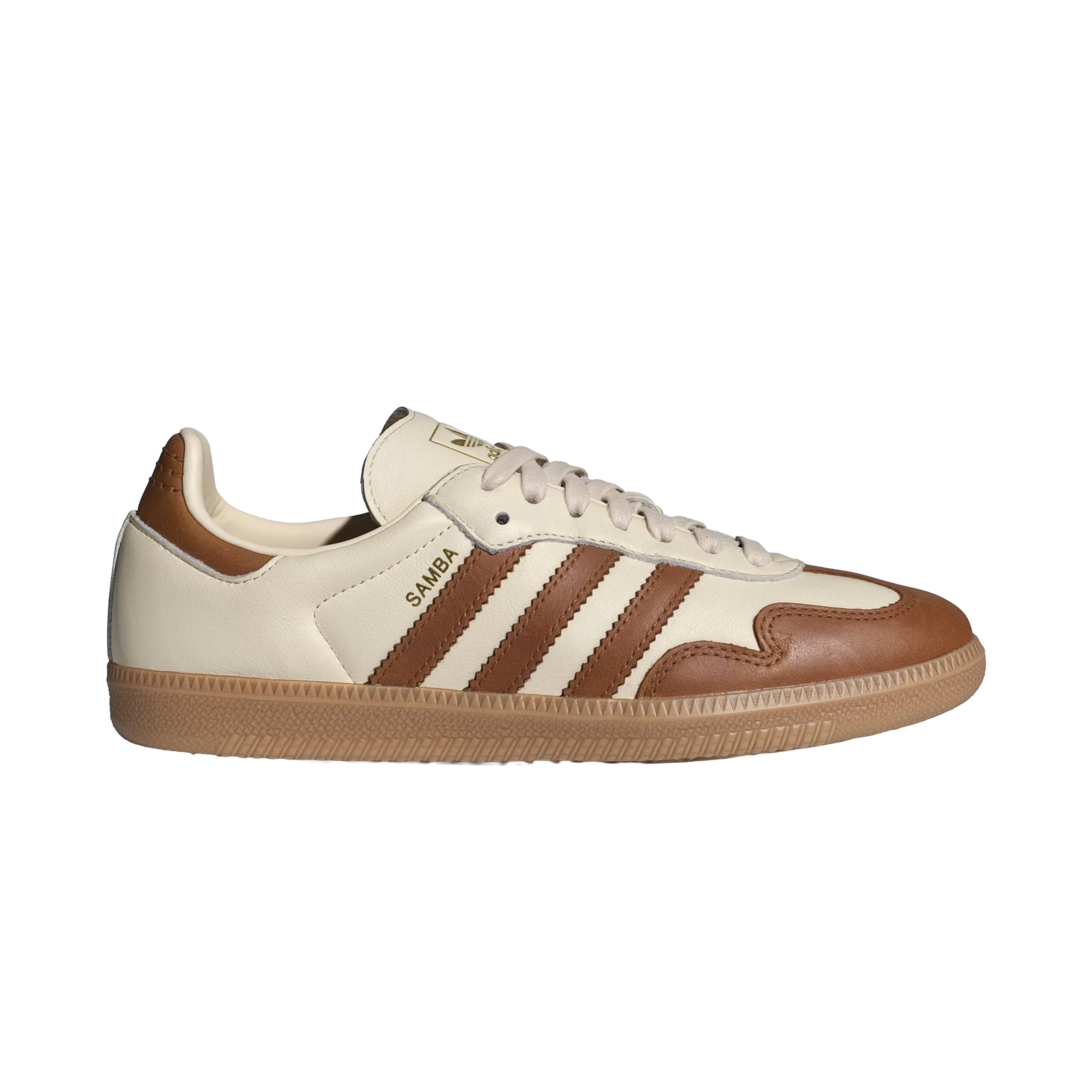 Baskets Adidas Samba OG W Wonder White Dusky Bronze Gold Metallic – Boutique Laced Run La Réunion
