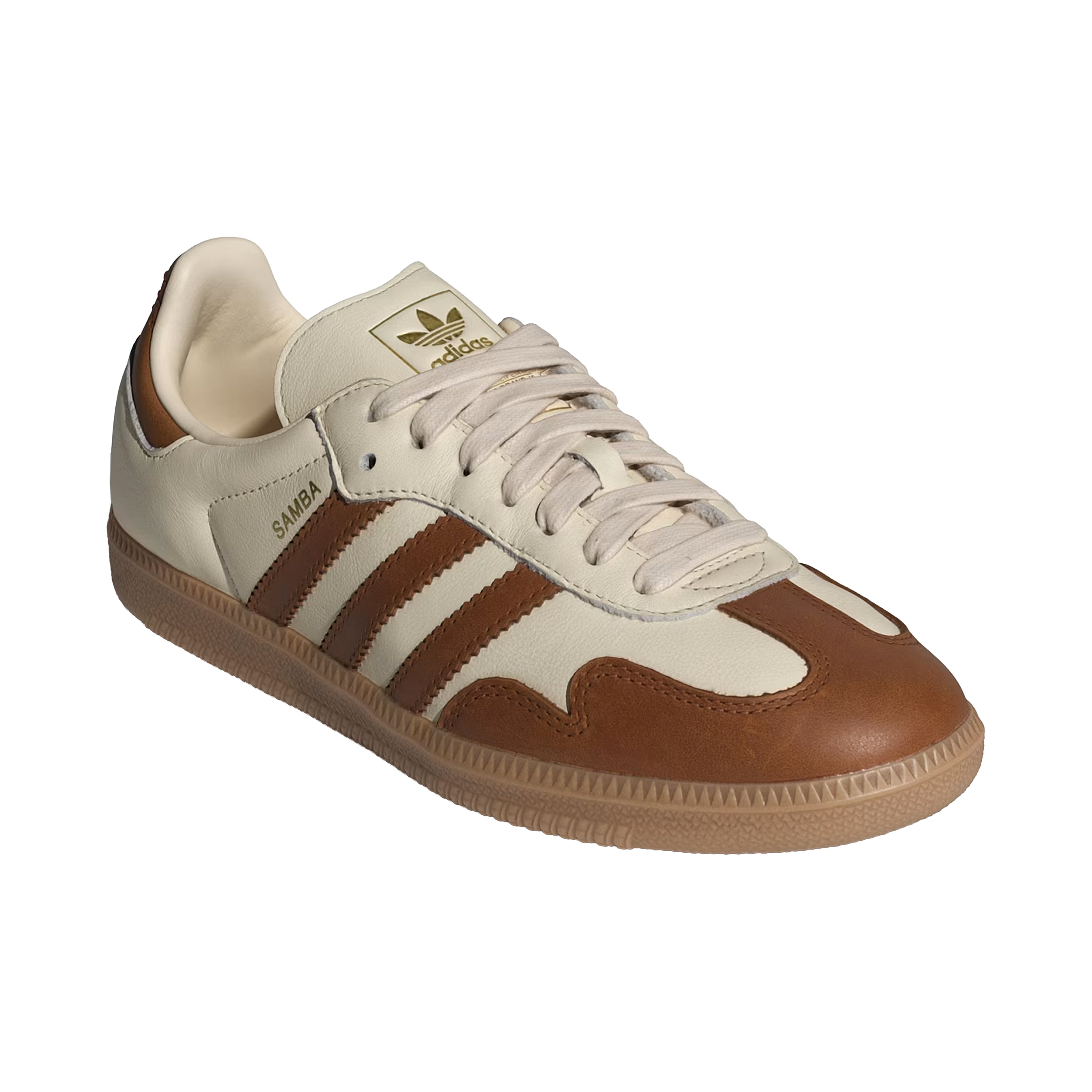 Baskets Adidas Samba OG W Wonder White Dusky Bronze Gold Metallic – Boutique Laced Run La Réunion
