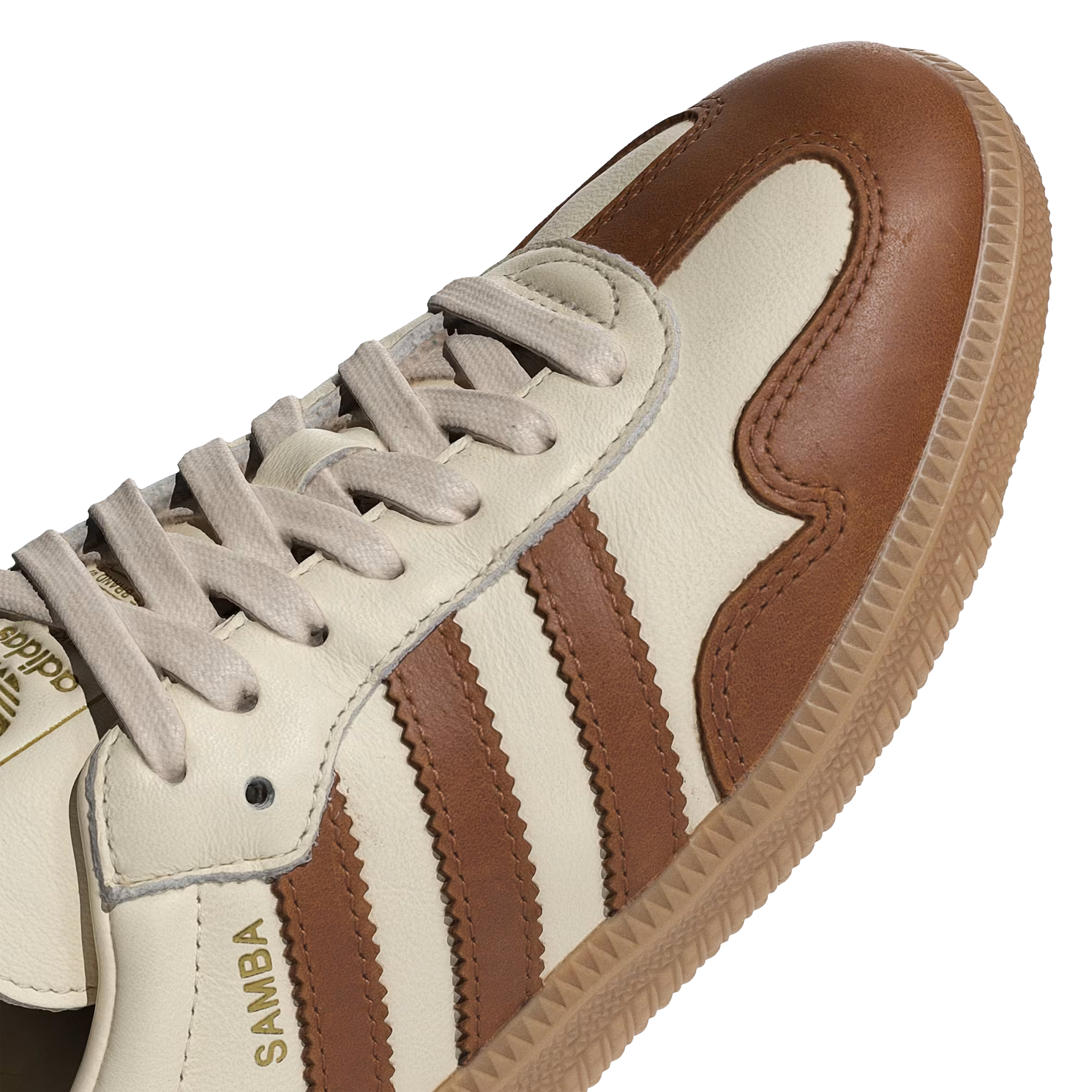 Baskets Adidas Samba OG W Wonder White Dusky Bronze Gold Metallic – Boutique Laced Run La Réunion

