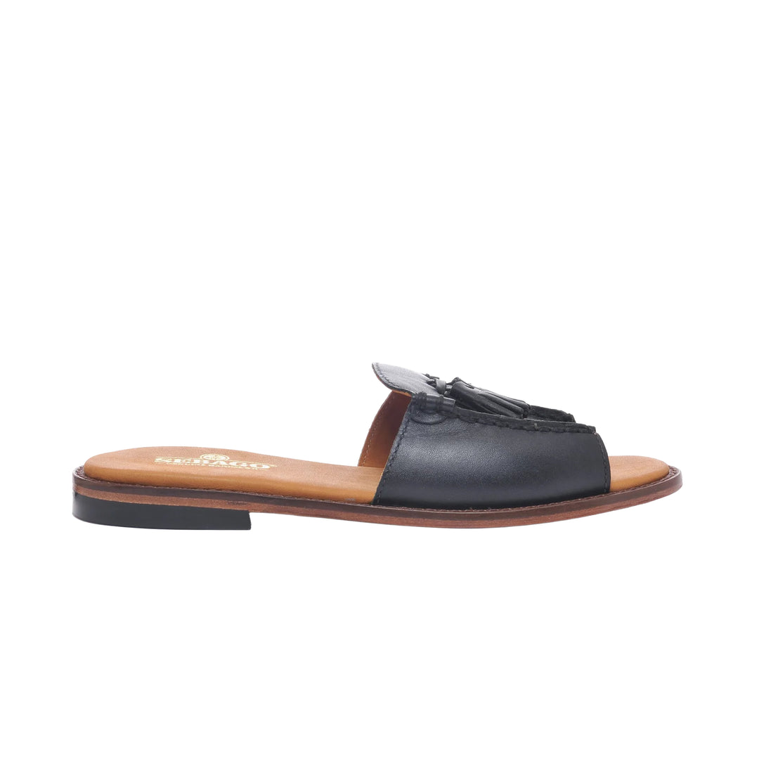 SANDALE WILL SLIDE POP W BLACK