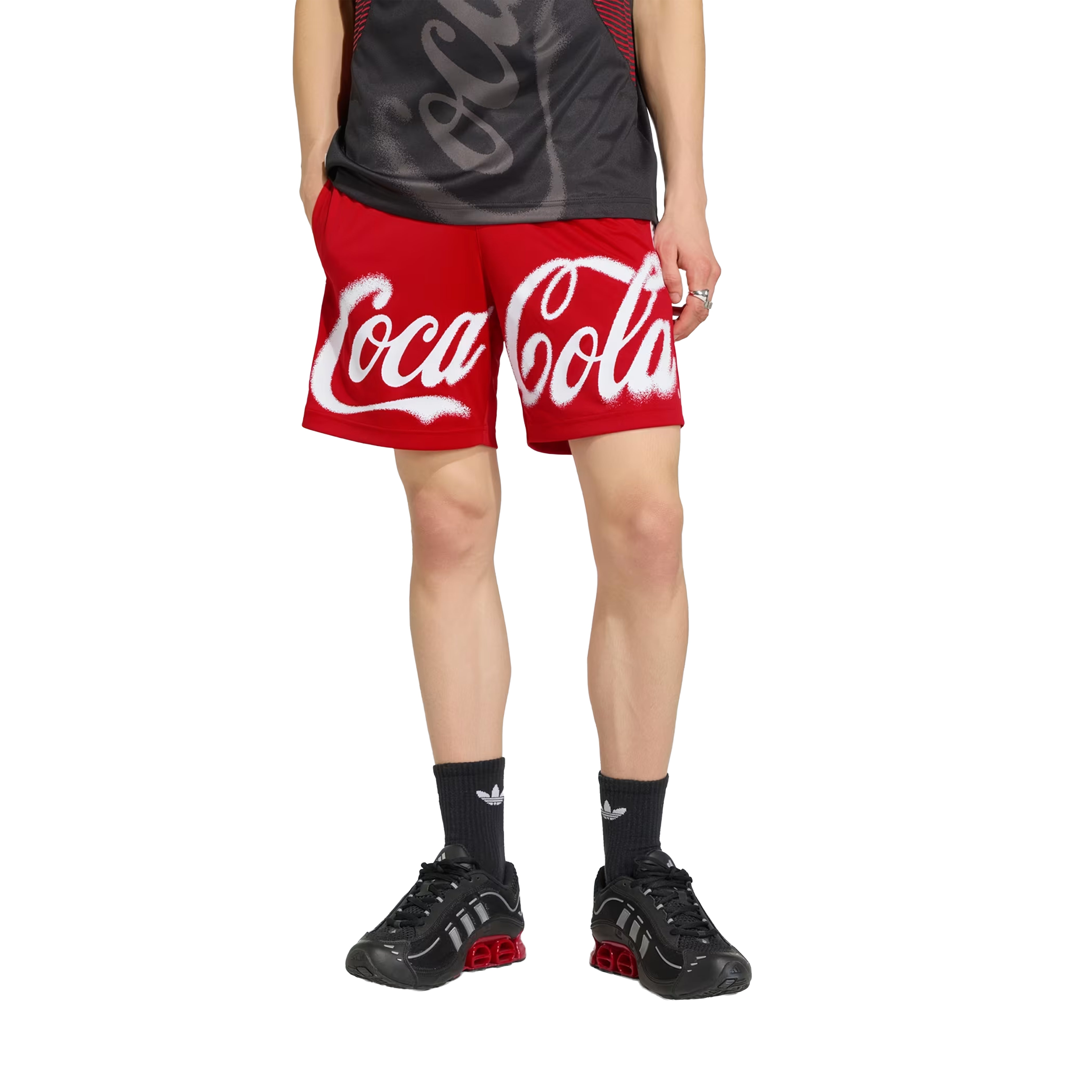 SHORT ADIDAS ORIGINALS X COCA COLA TRAINING VIVID RED