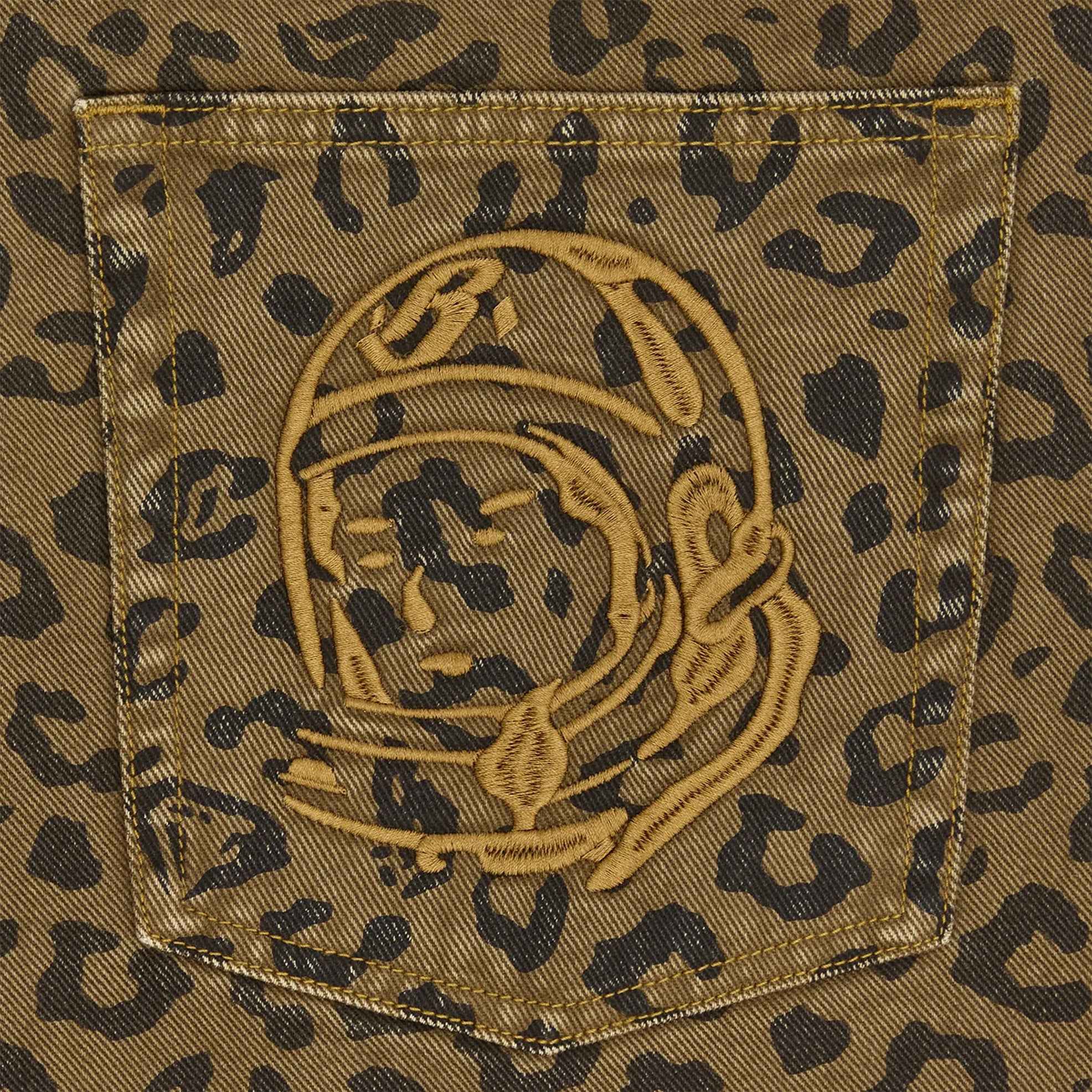 LEOPARD PRINT DENIM SHORT MULTI – BBC
