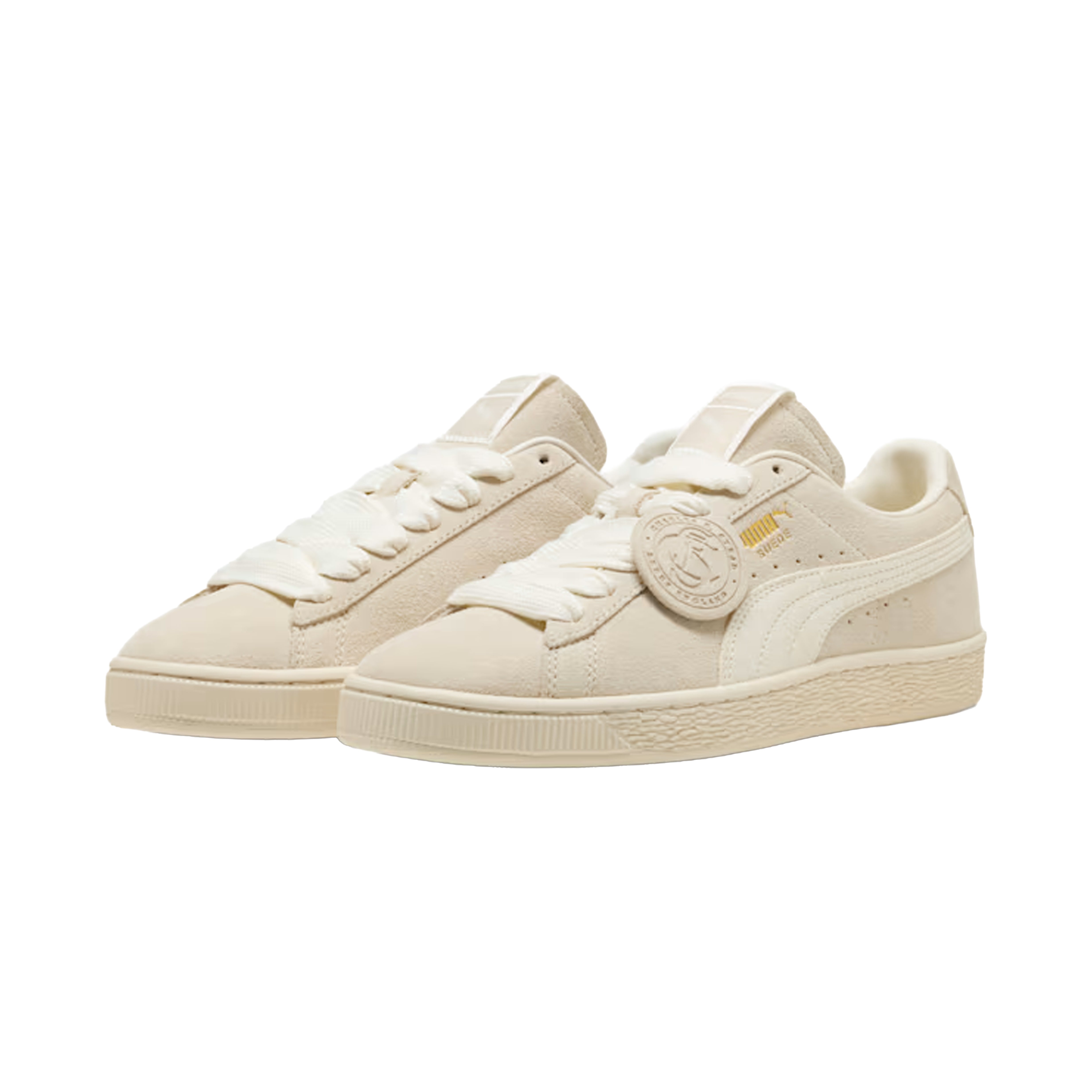 SUEDE CHARLES F ASH GRAY / FROSTED IVORY
