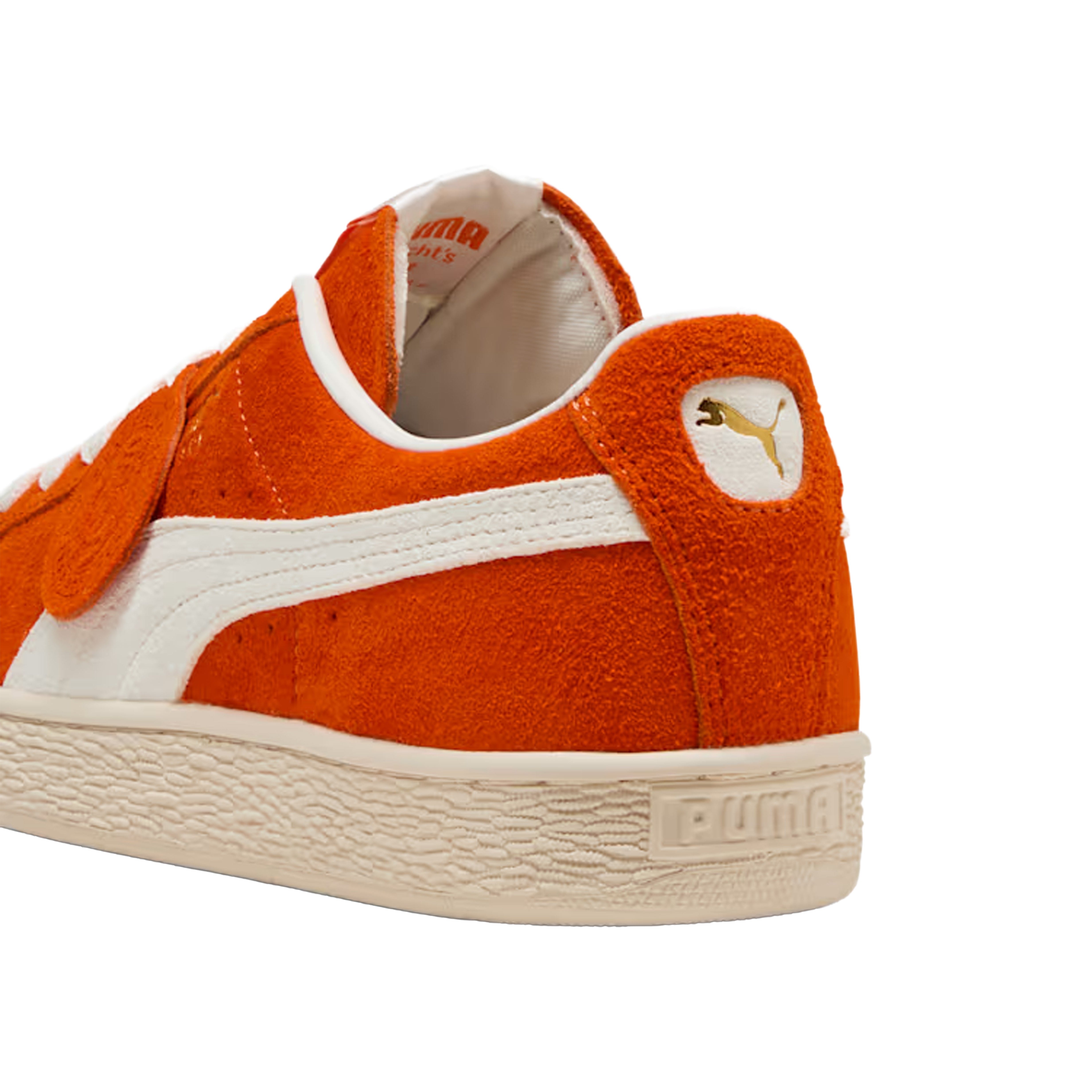 SUEDE CHARLES F STEAD IV ORANGE GLO / WHITE
