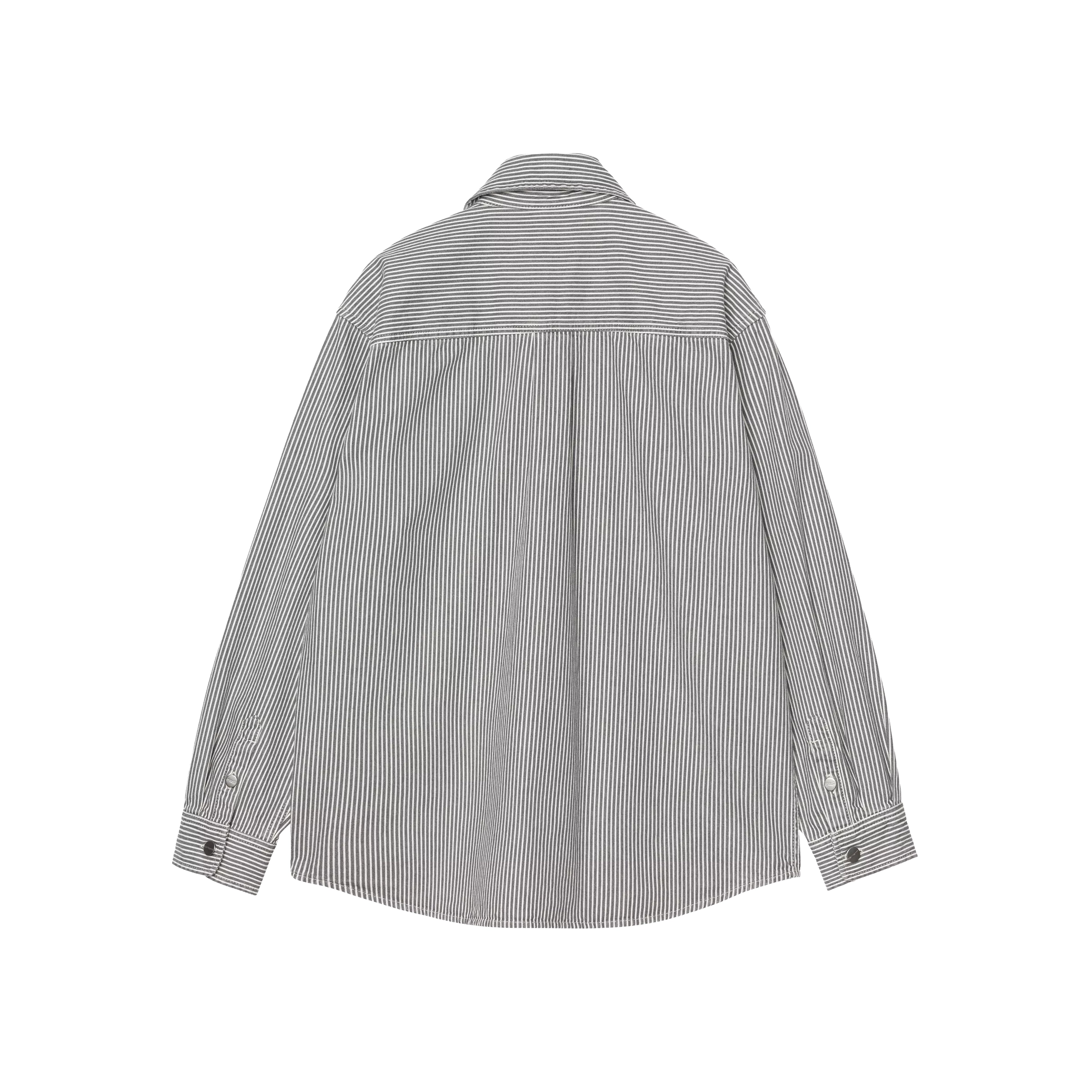 Surchemise Mercer Stripe Graphite Wax Stone Washed Carhartt WIP – Boutique Laced Run La Réunion
