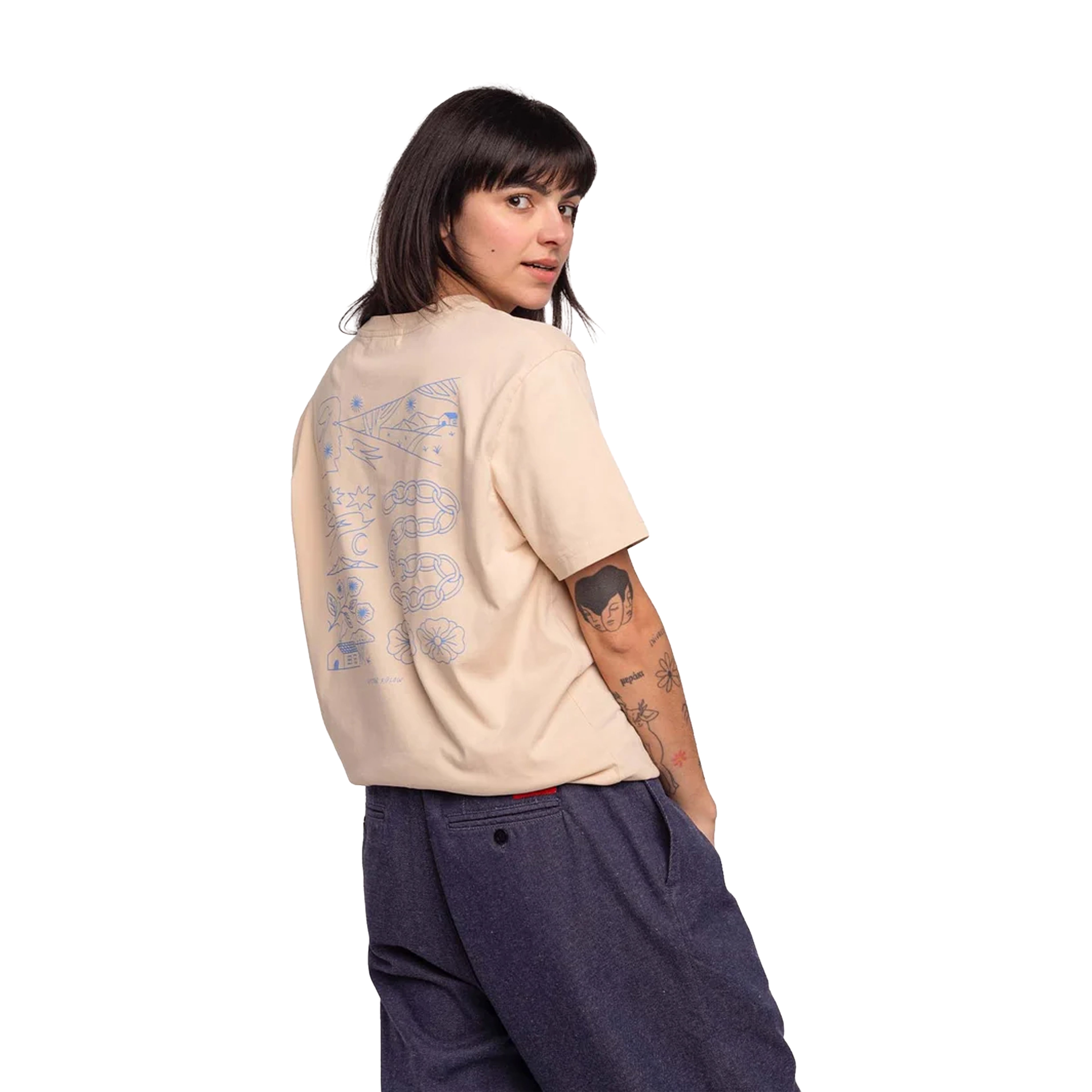 T-SHIRT AWAKE CREME