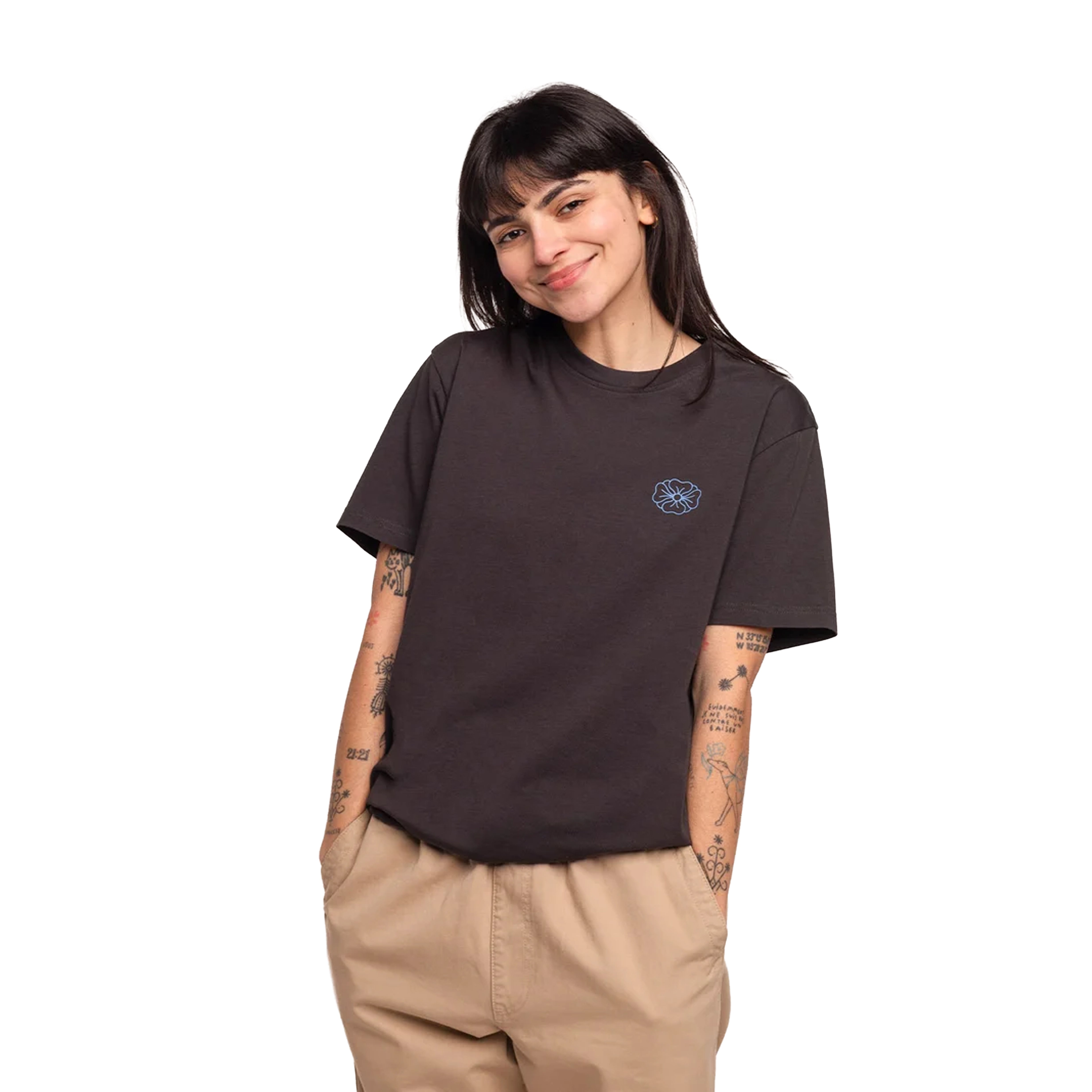 T-SHIRT AWAKE NOIR CARBONE