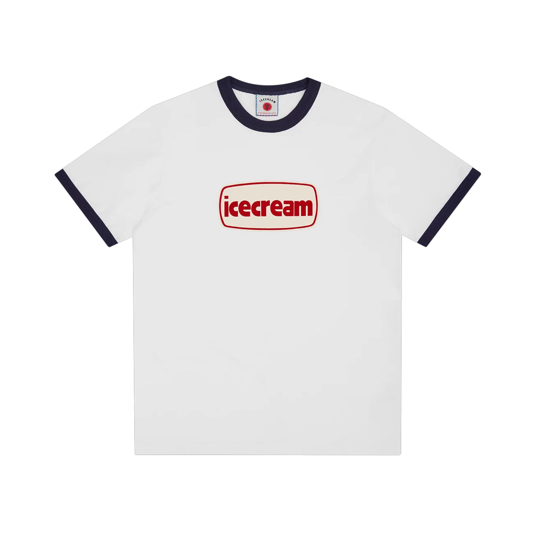 ICECREAM TUB RINGER T-SHIRT WHITE – ICECREAM
