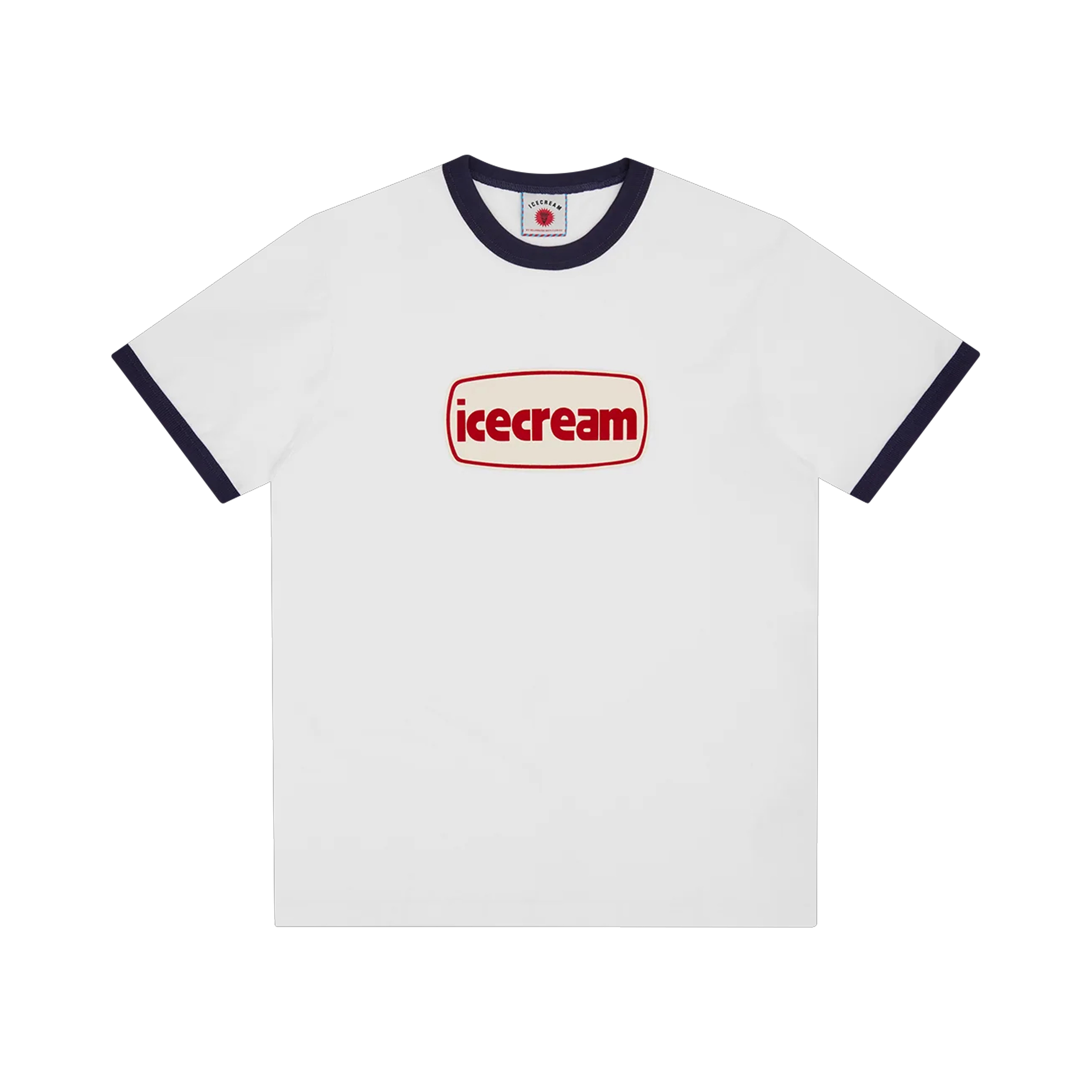 ICECREAM TUB RINGER T-SHIRT WHITE – ICECREAM