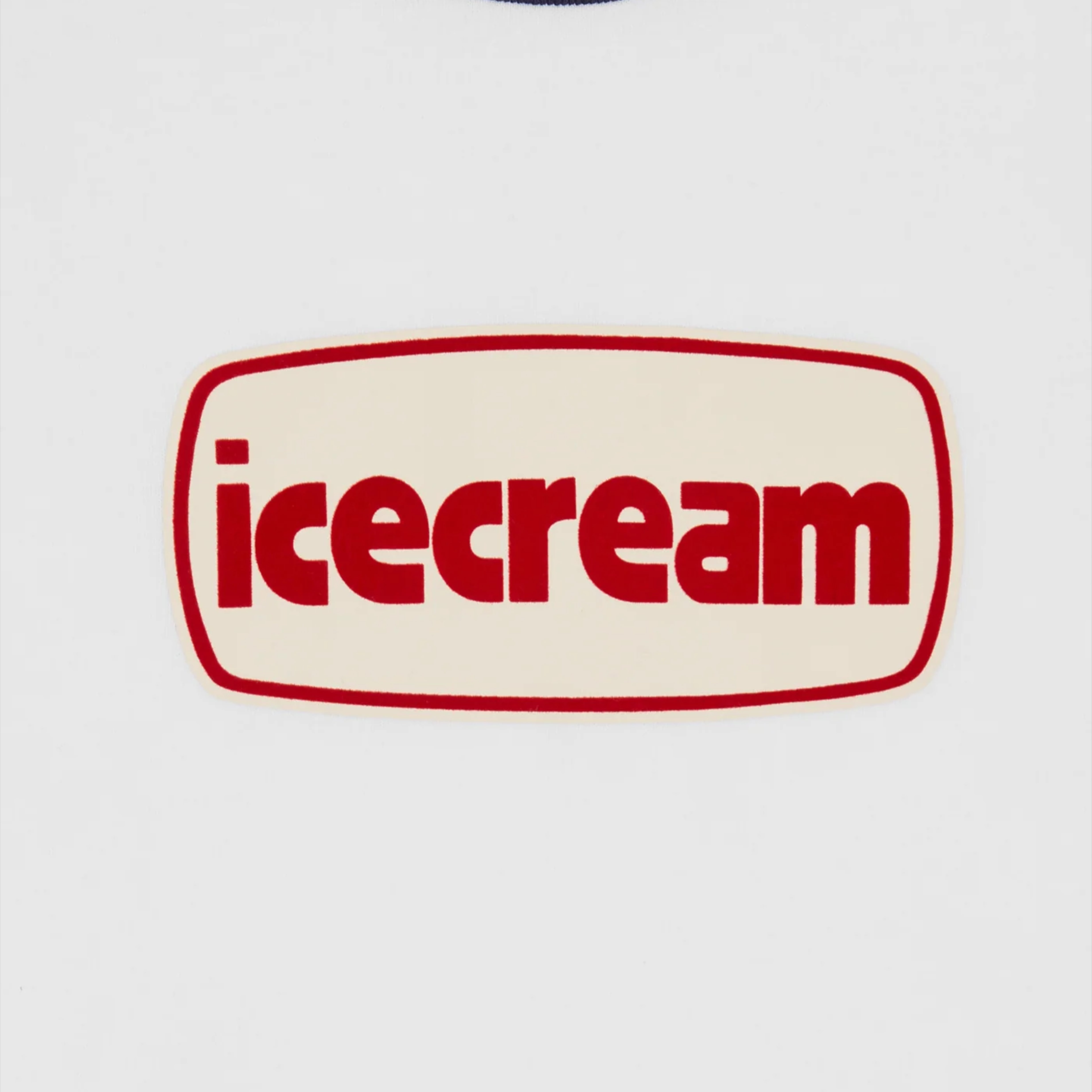 ICECREAM TUB RINGER T-SHIRT WHITE – ICECREAM