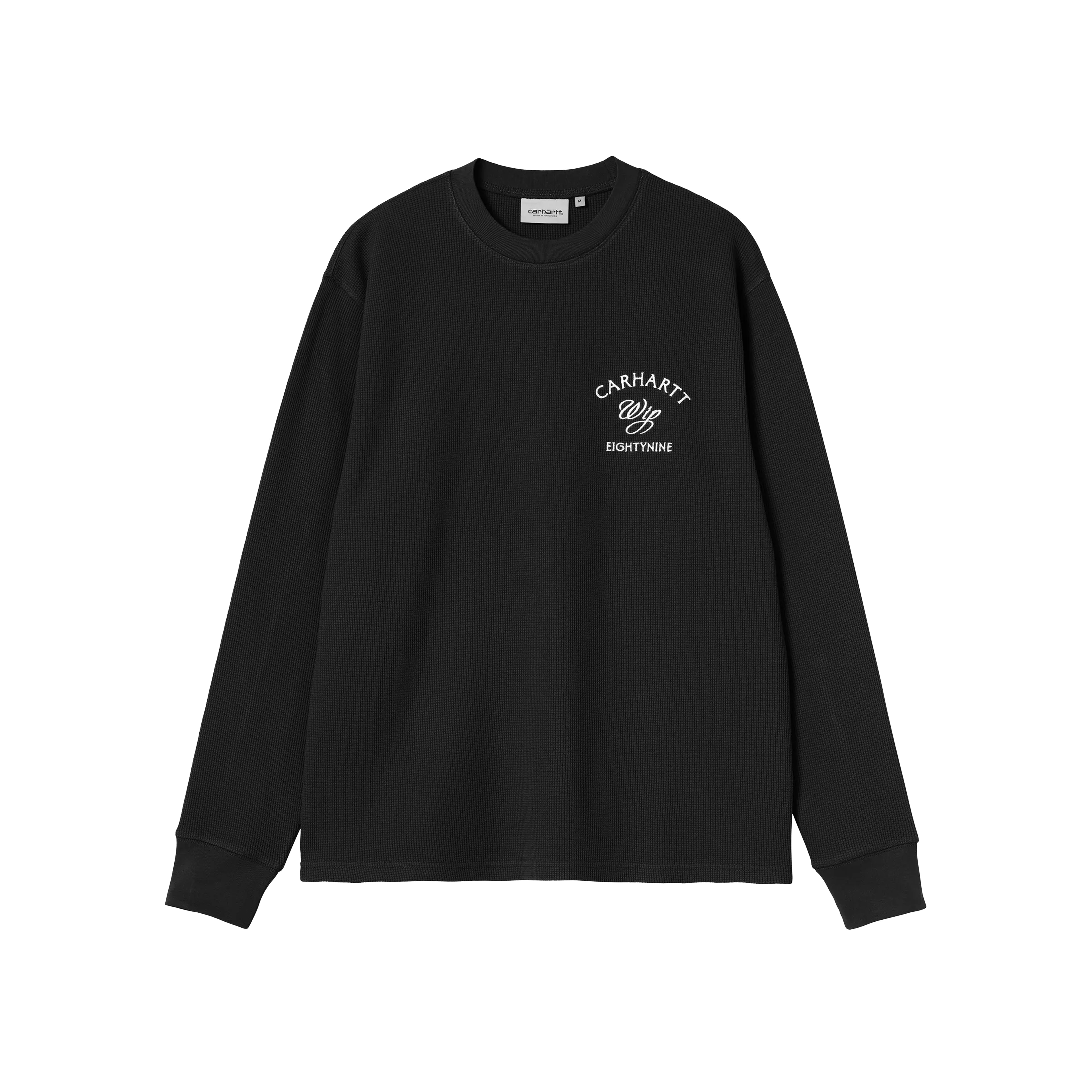 T-shirt manches longues Eightynine Waffle Black White Carhartt WIP – Boutique Laced Run La Réunion