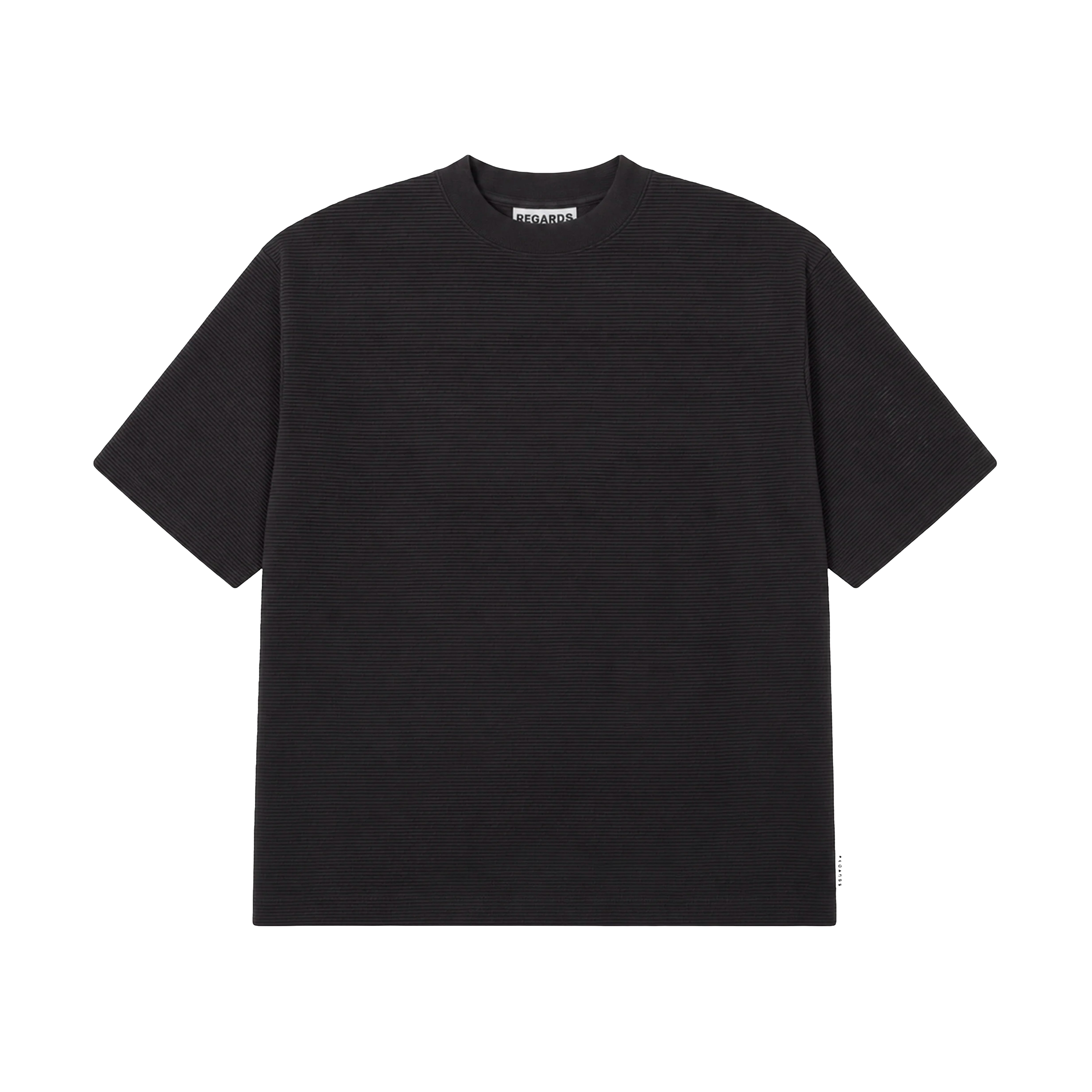 T-SHIRT OTTOMAN OVERSIZE BLACK