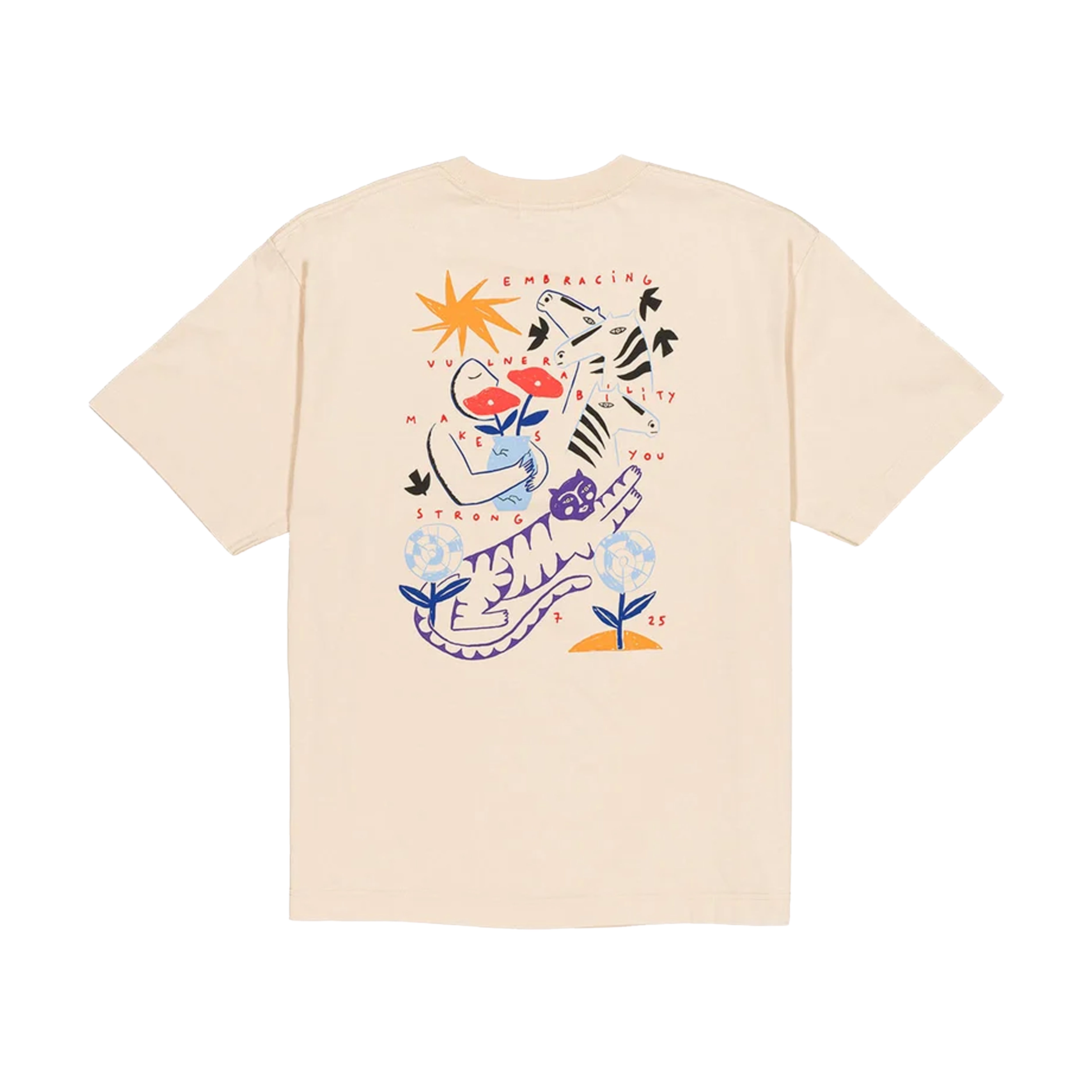 T-SHIRT STRONG CREME