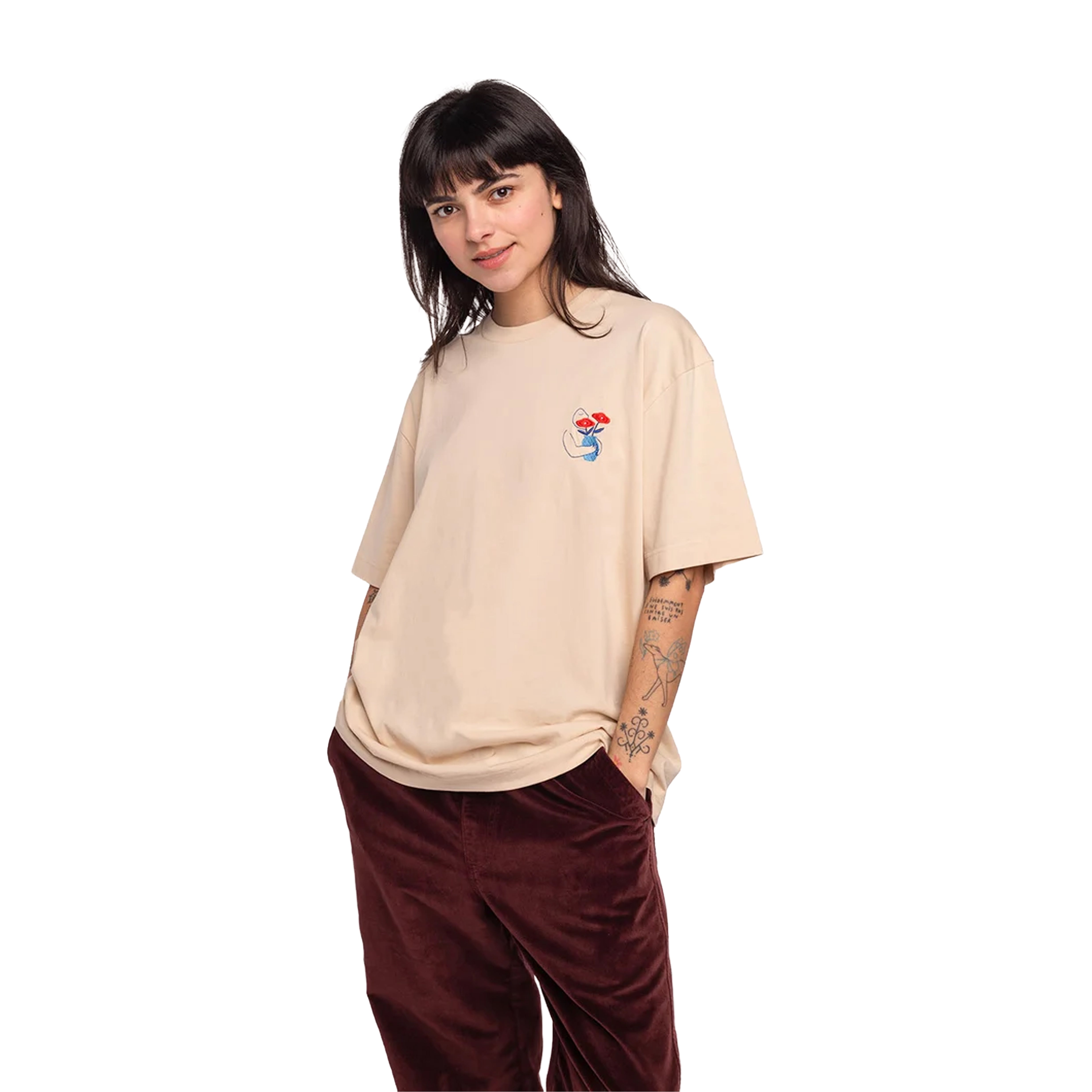 T-SHIRT STRONG CREME