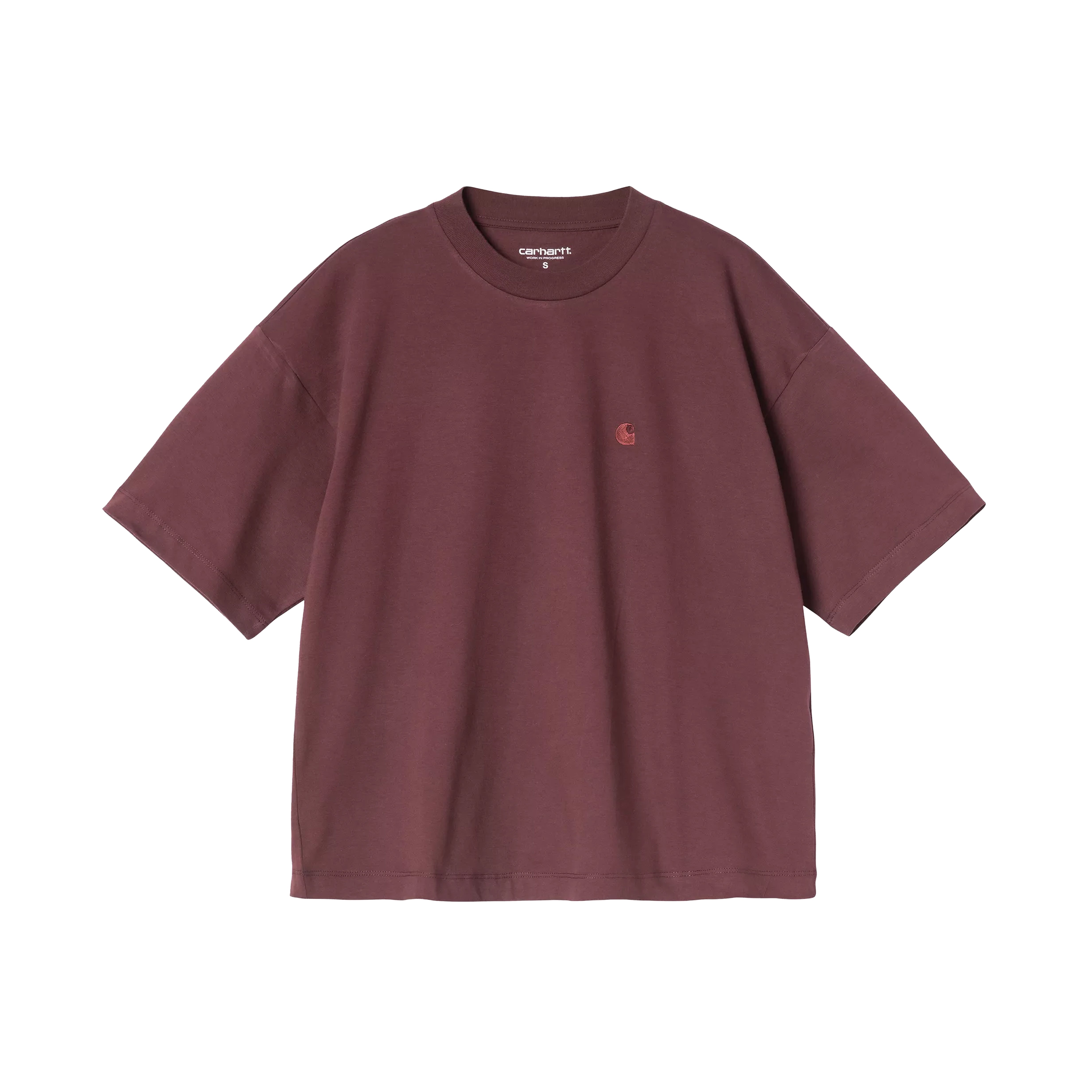 T-SHIRT W' S/S CHESTER AMARONE