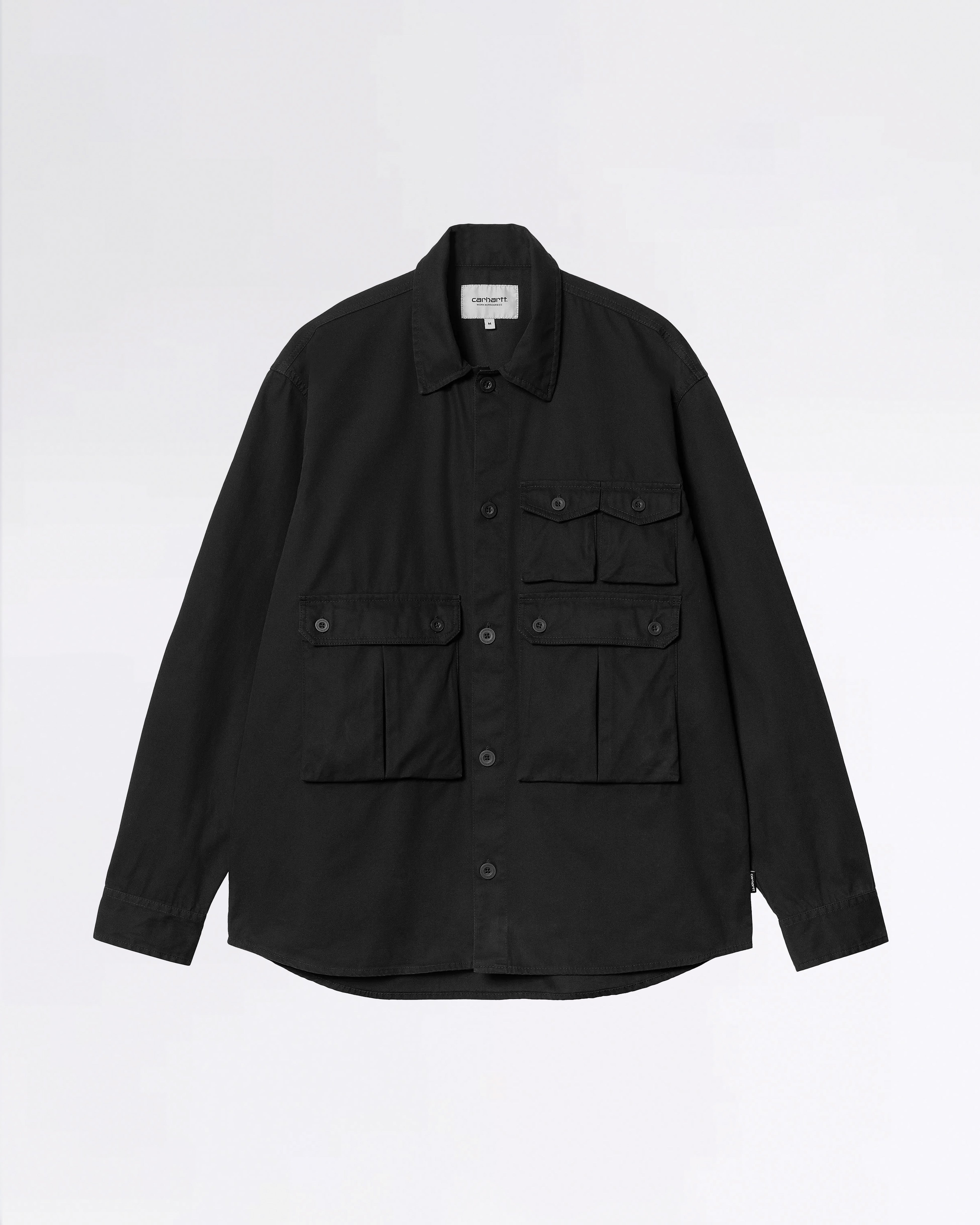 L/S TRACKER SHIRT BLACK