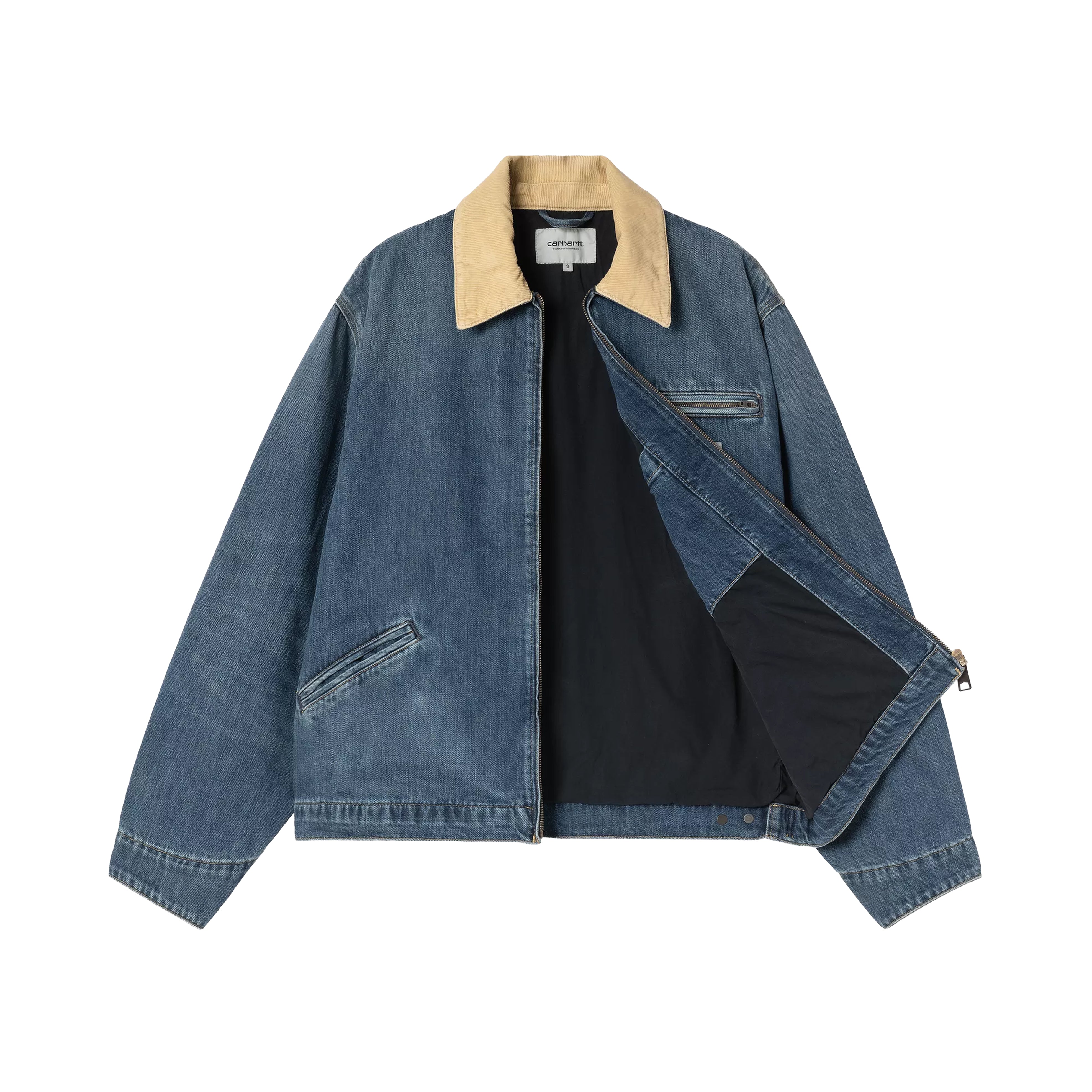 Veste OG Detroit Blue Dusty Brown Dark Used Wash Carhartt WIP – Boutique Laced Run La Réunion
