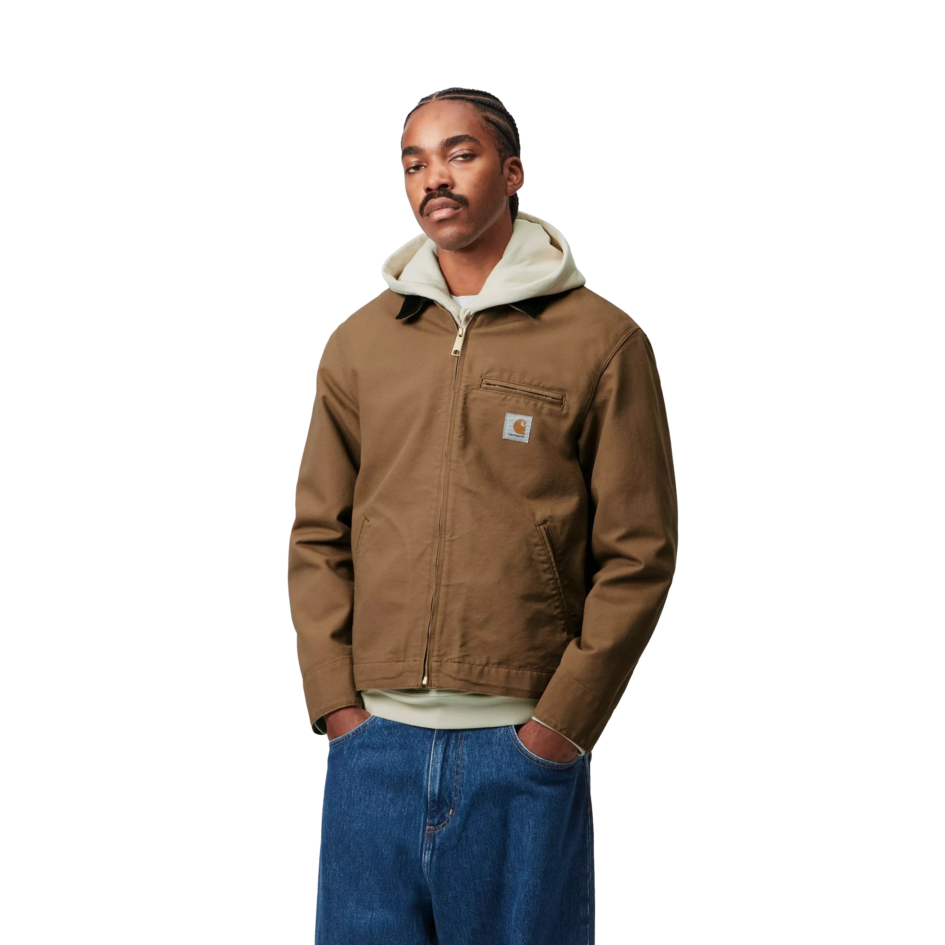 VESTE OG DETROIT HAMILTON BROWN/TOBACCO RINSED