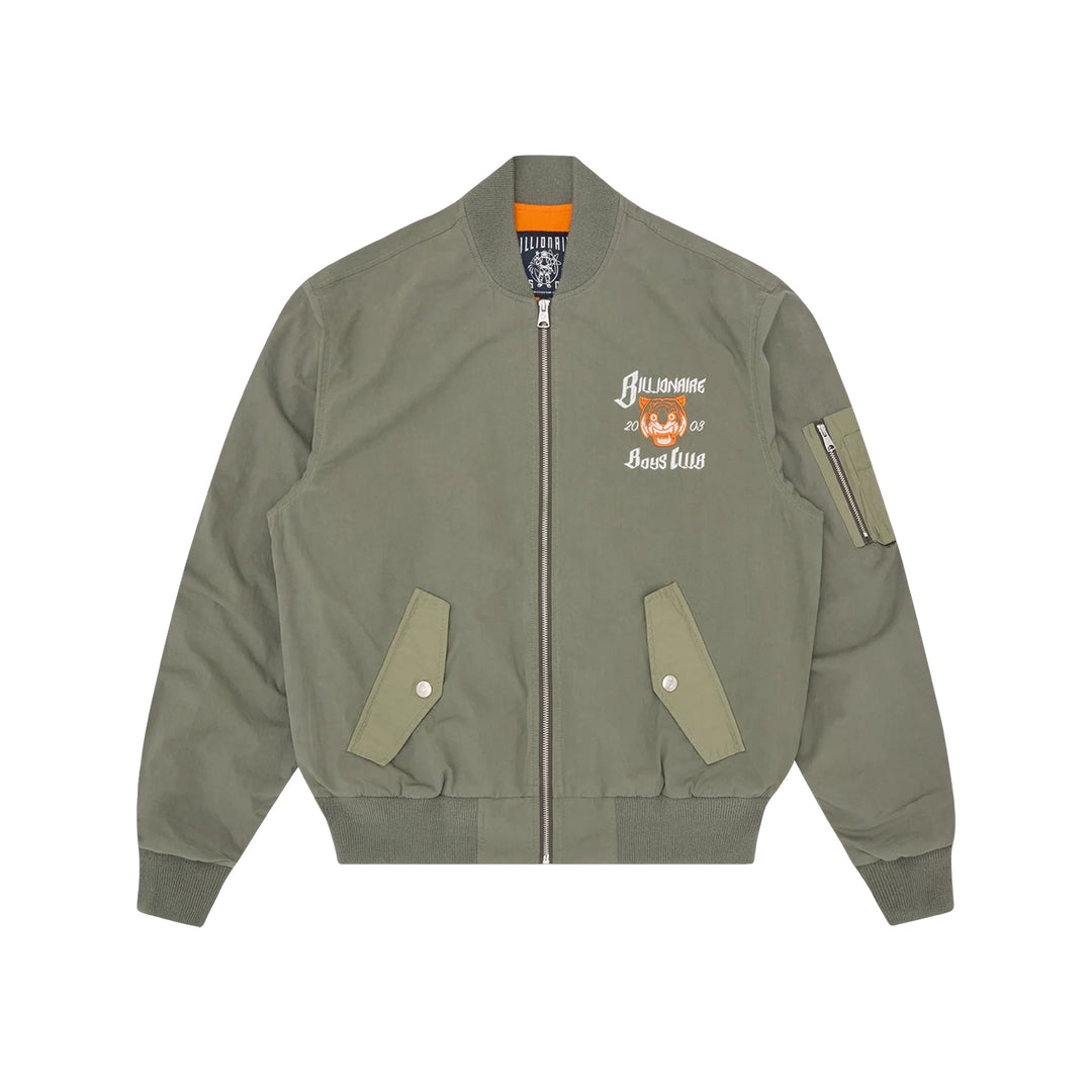 TIGER BOMBER JACKET OLIVE – BBC