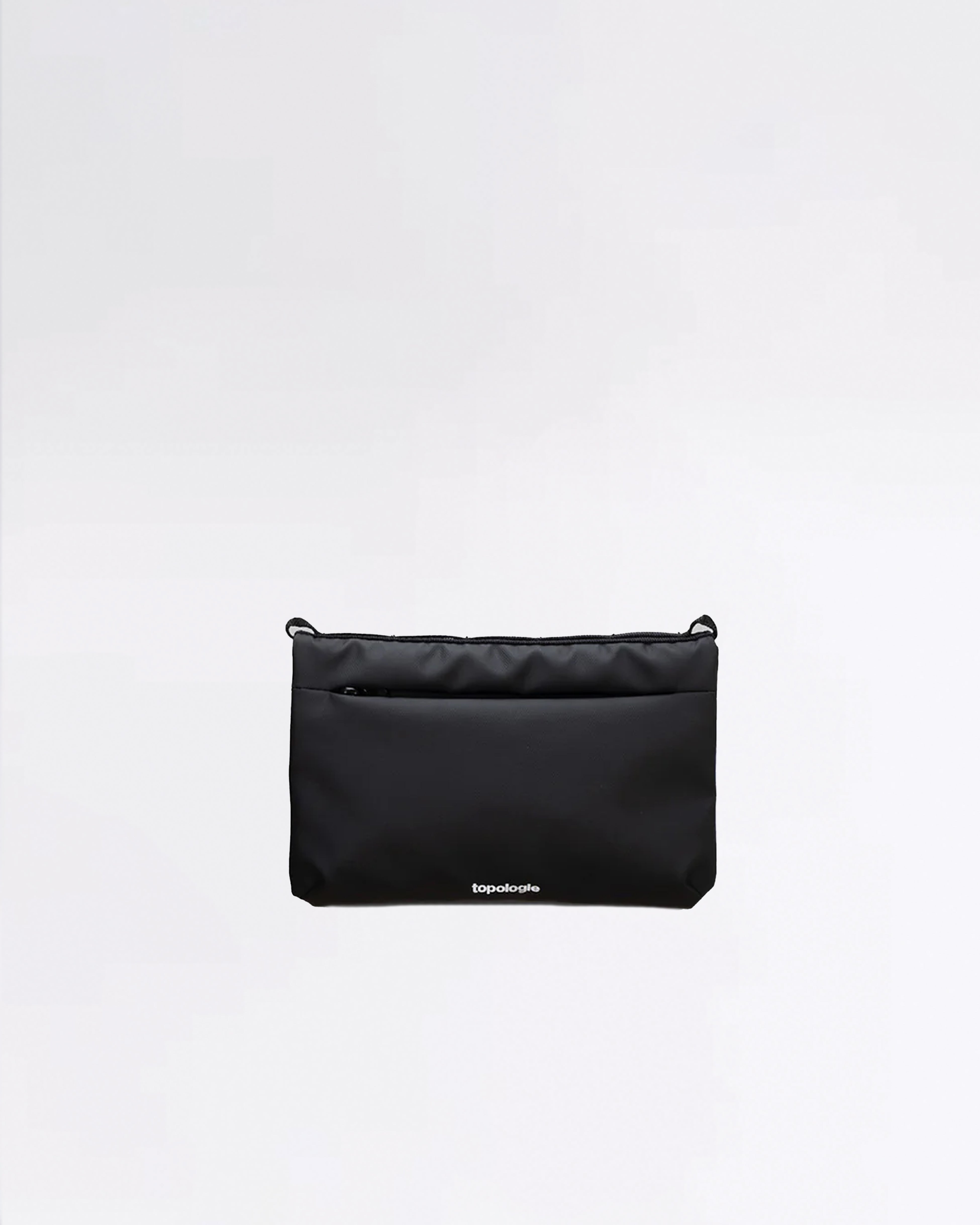 WARES BAGS FLAT SACOCHE SMALL BLACK DRY